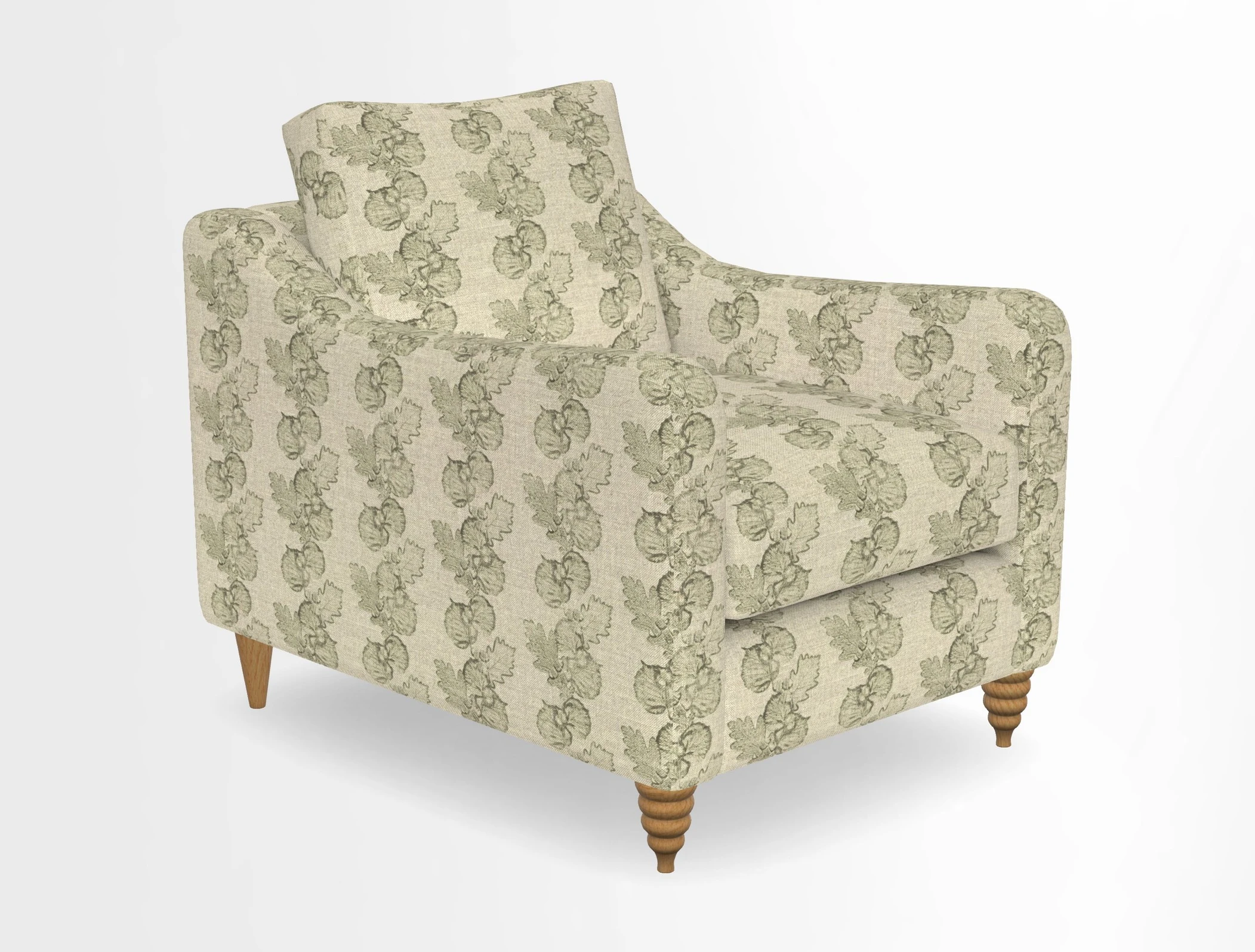 Rye Chair in Two Tone Plain Biscuit