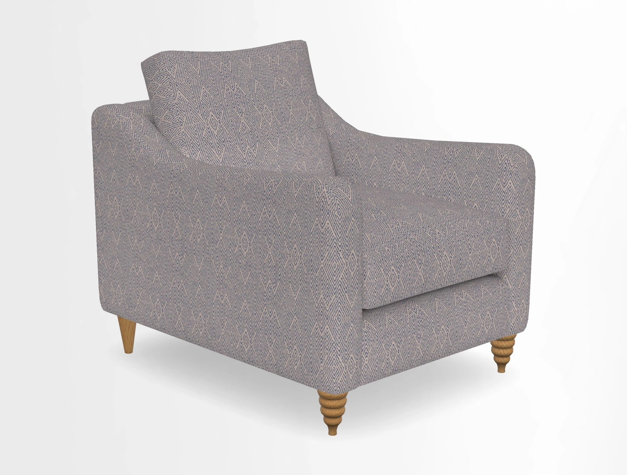 Rye Chair in Two Tone Plain Biscuit
