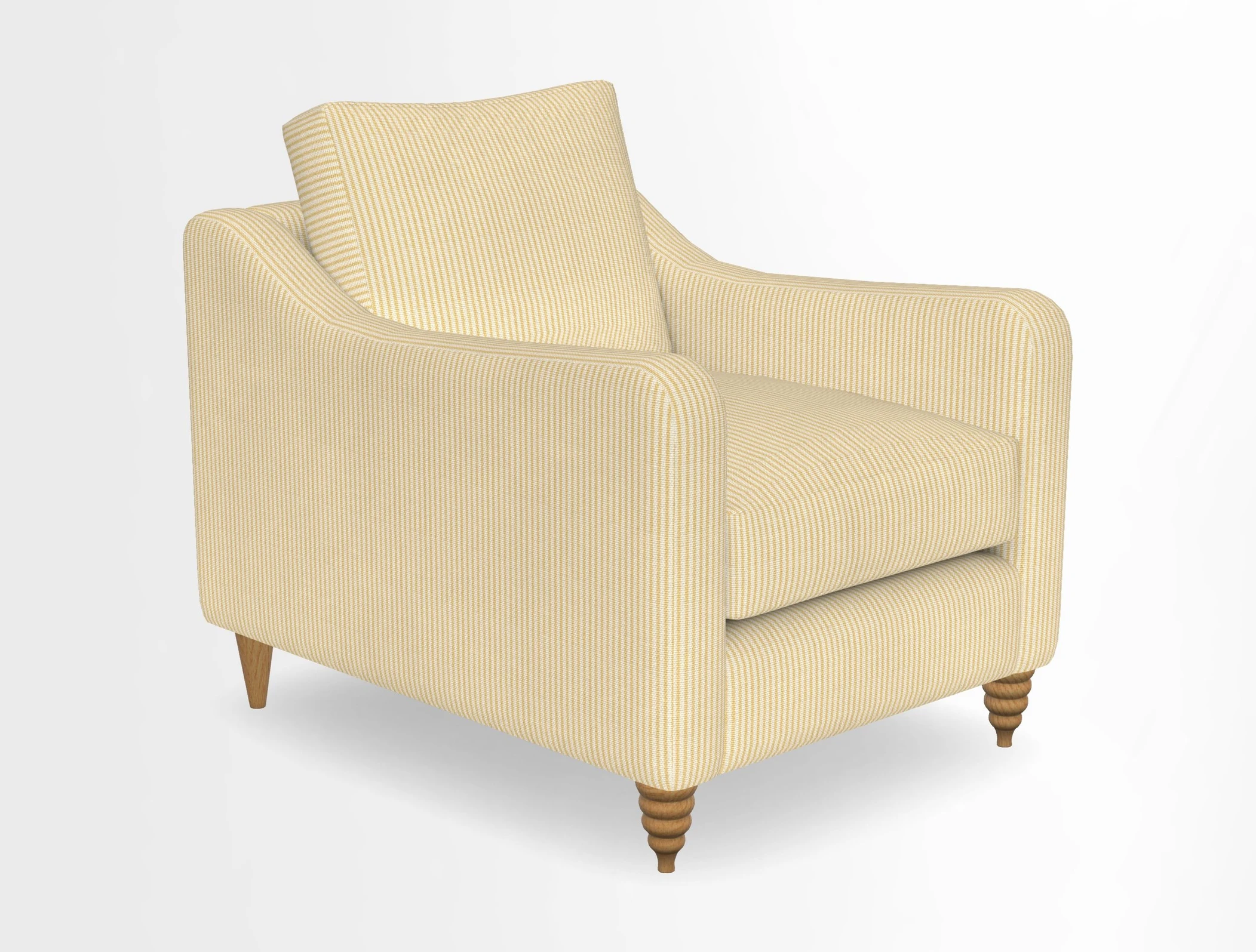 Rye Chair in Two Tone Plain Biscuit