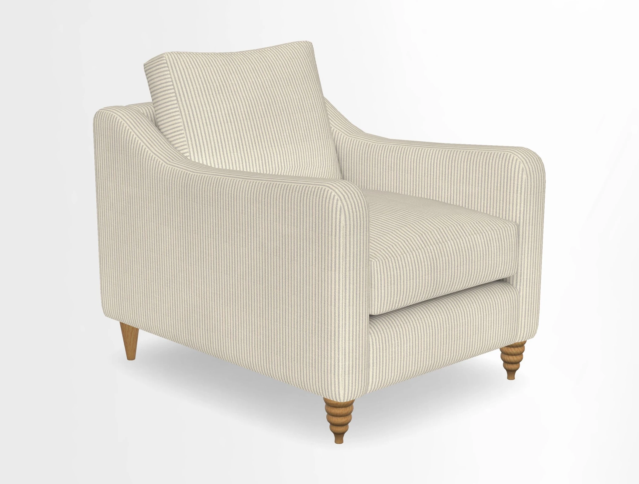 Rye Chair in Two Tone Plain Biscuit