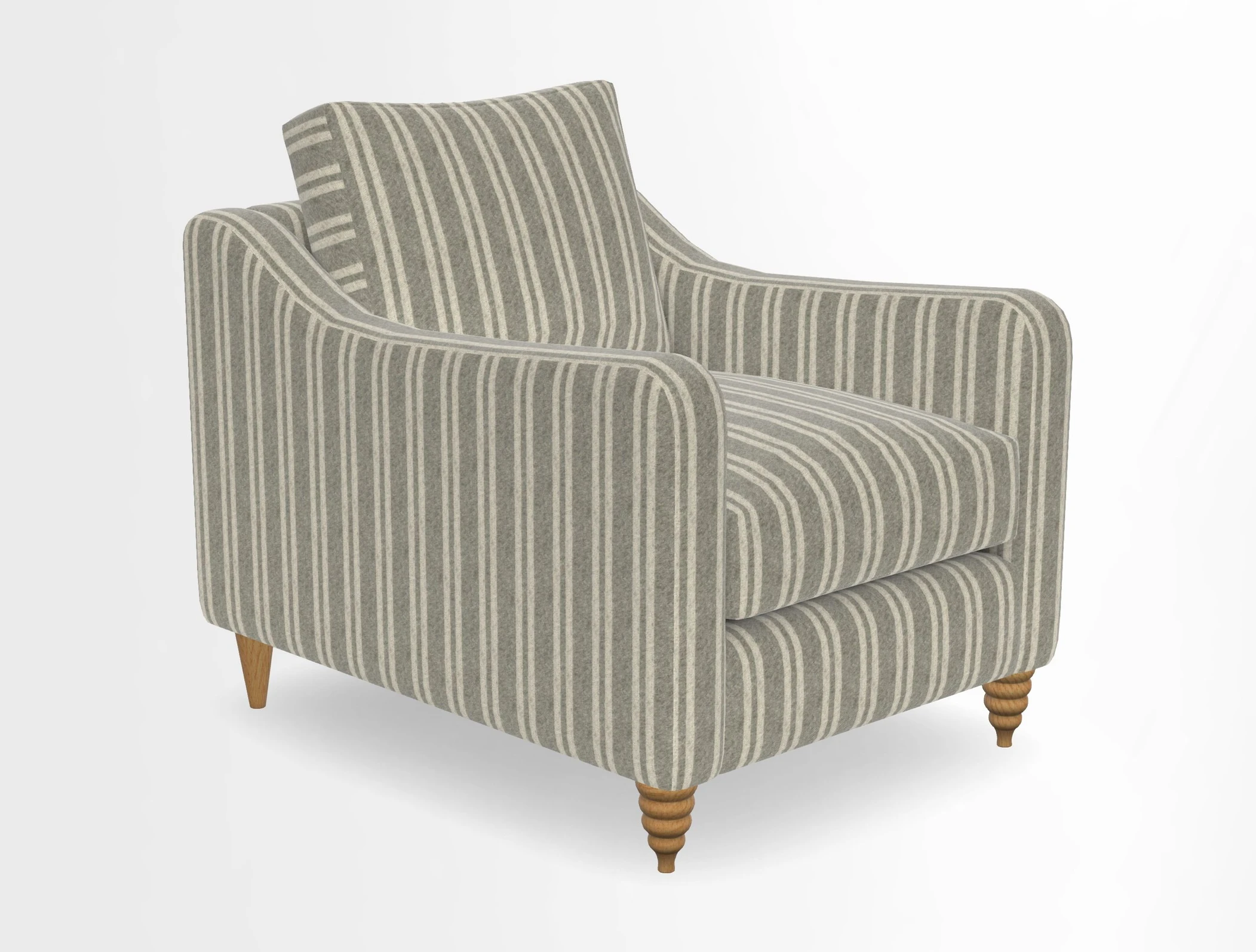 Rye Chair in Two Tone Plain Biscuit