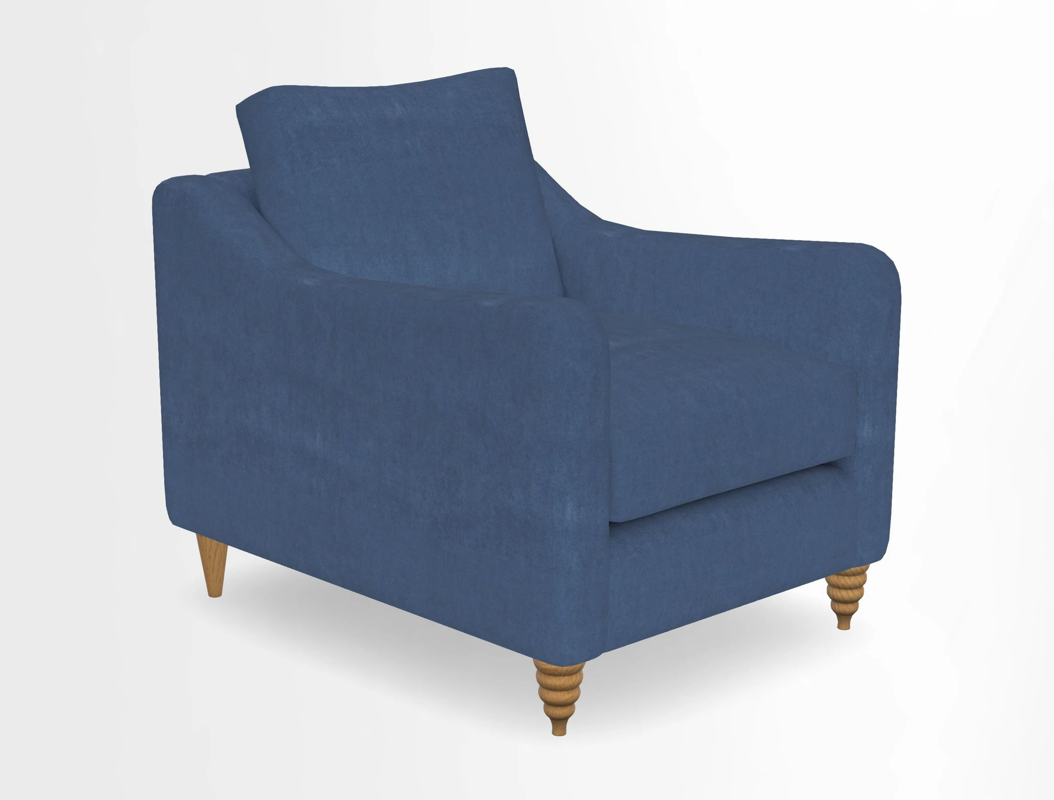 Rye Chair in Two Tone Plain Biscuit