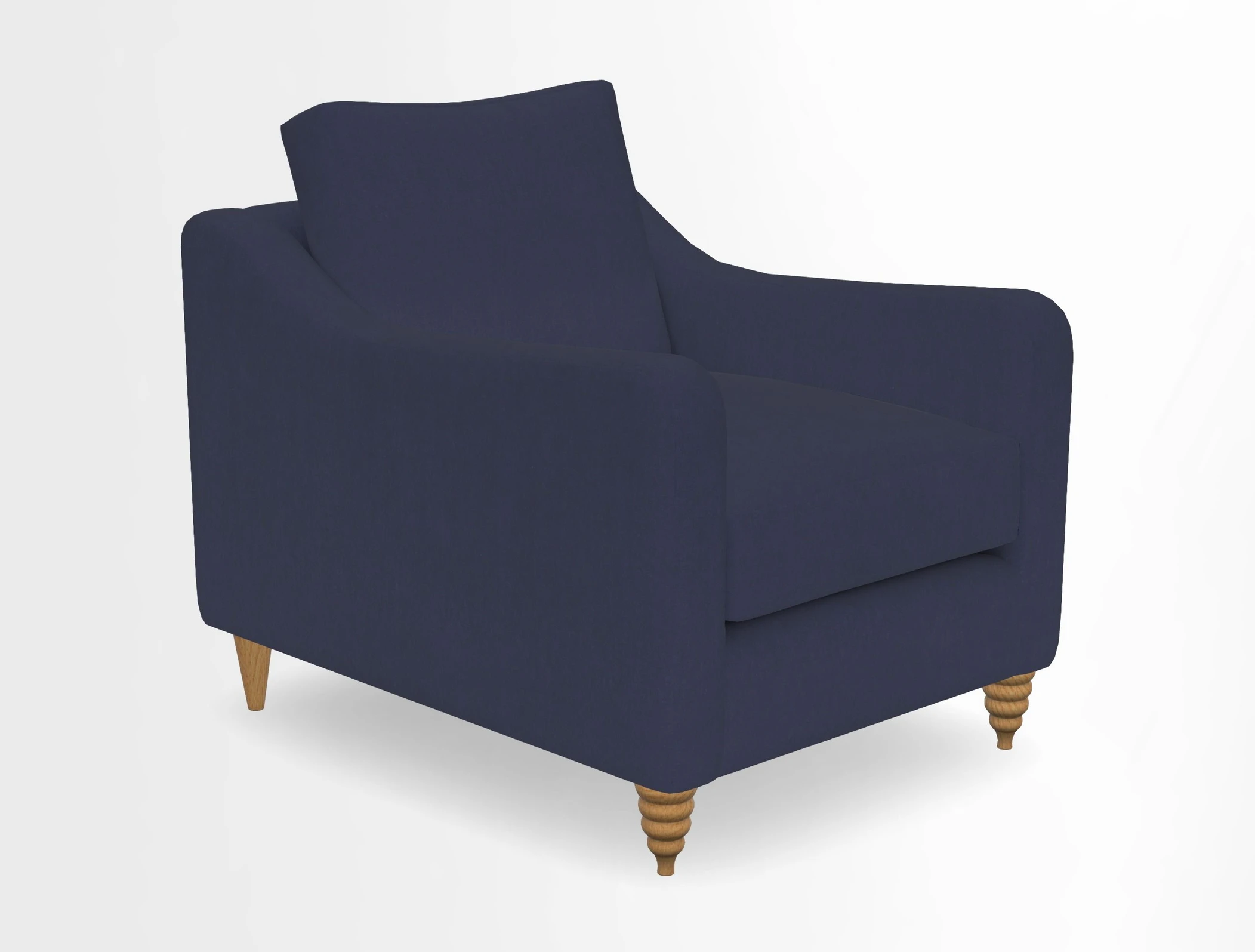 Rye Chair in Two Tone Plain Biscuit