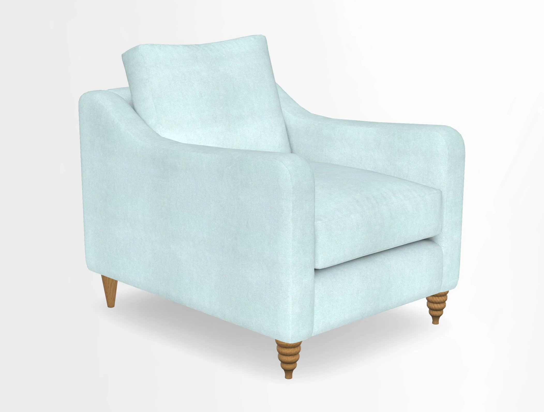 Rye Chair in Two Tone Plain Biscuit