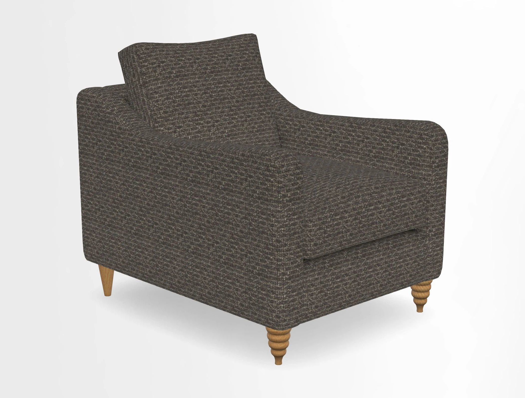 Rye Chair in Two Tone Plain Biscuit