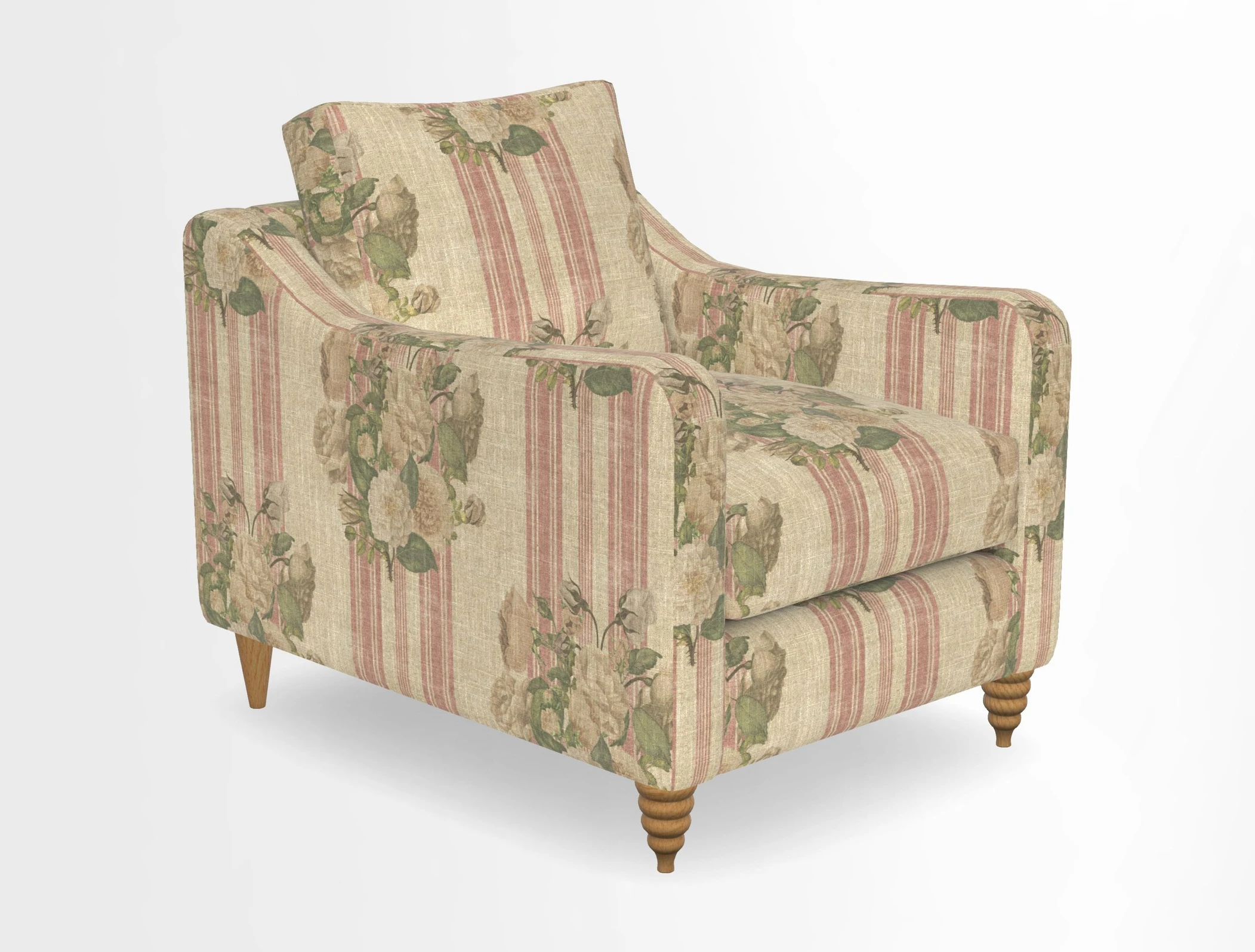 Rye Chair in Two Tone Plain Biscuit