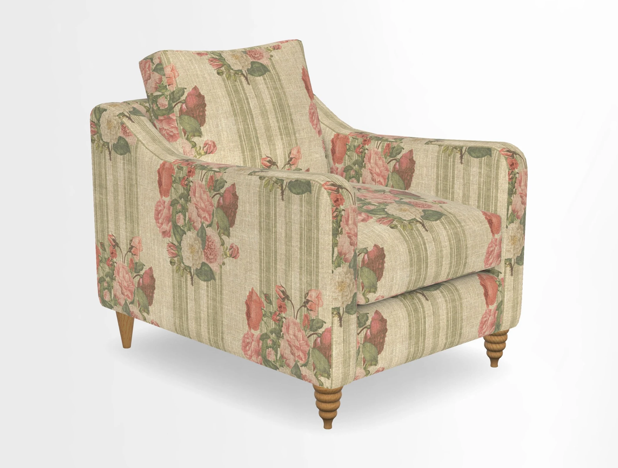 Rye Chair in Two Tone Plain Biscuit