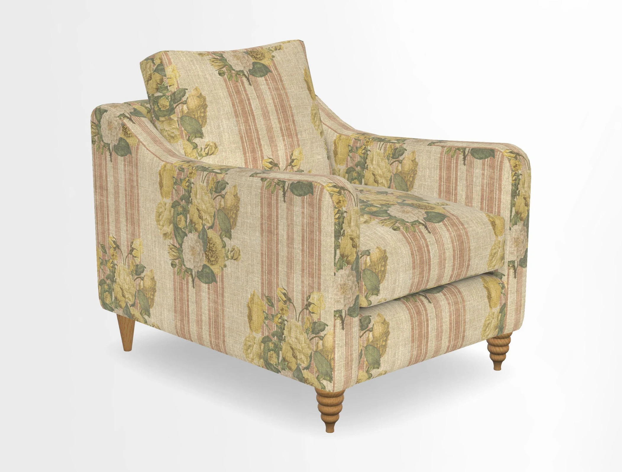 Rye Chair in Two Tone Plain Biscuit