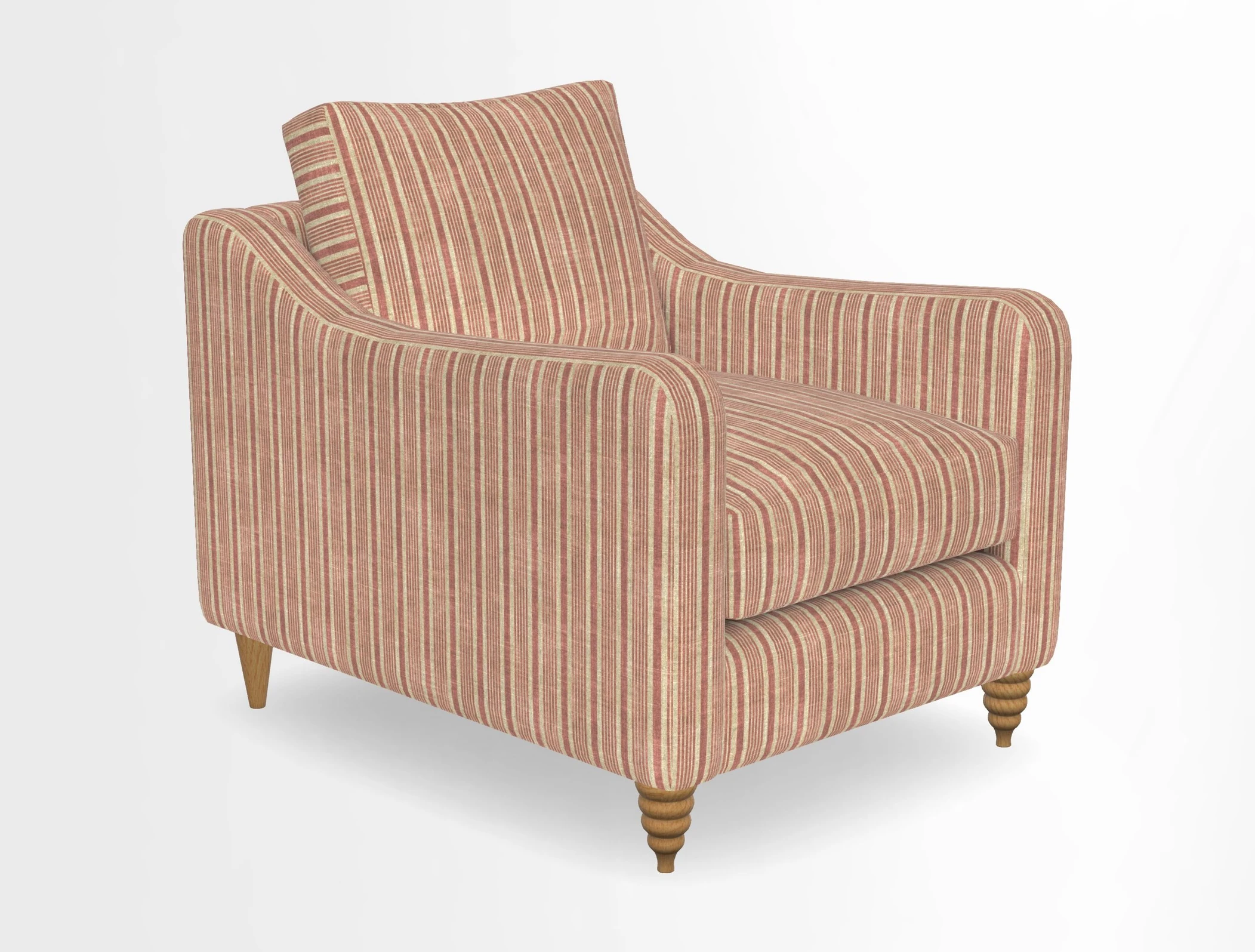 Rye Chair in Two Tone Plain Biscuit