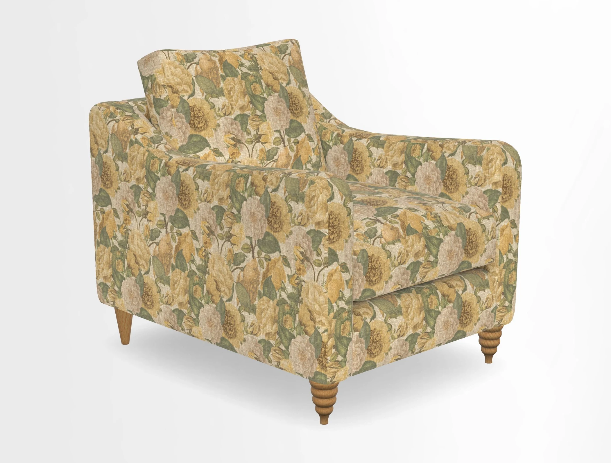 Rye Chair in Two Tone Plain Biscuit