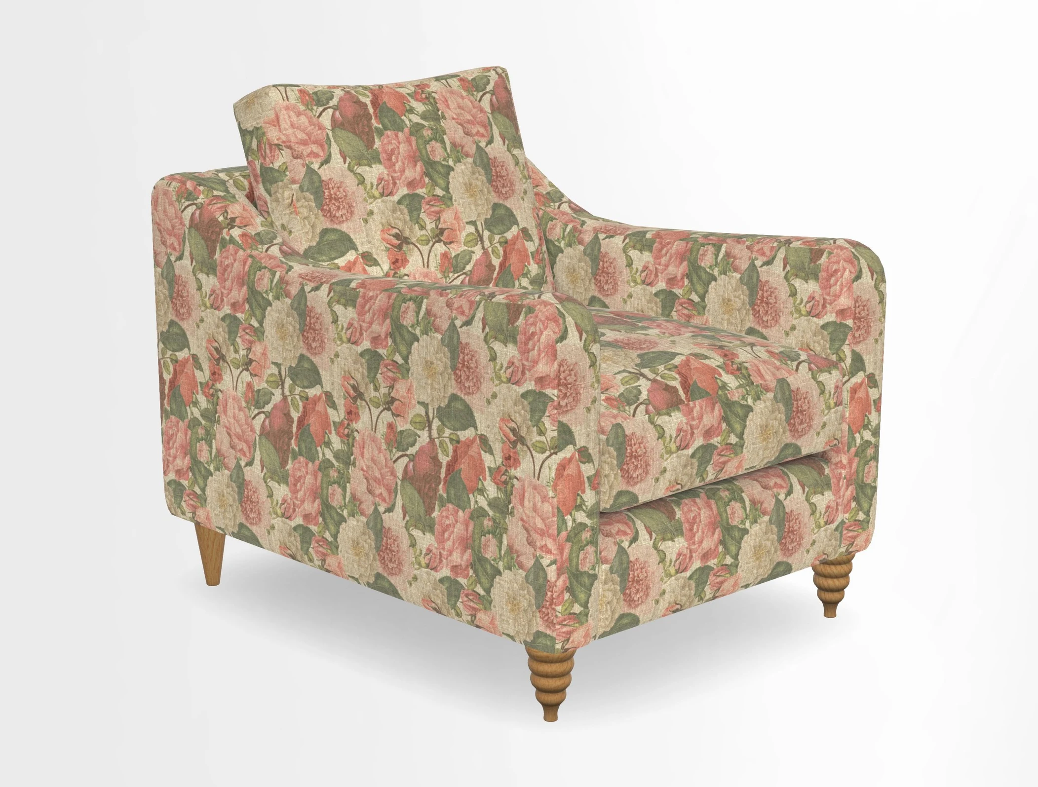 Rye Chair in Two Tone Plain Biscuit