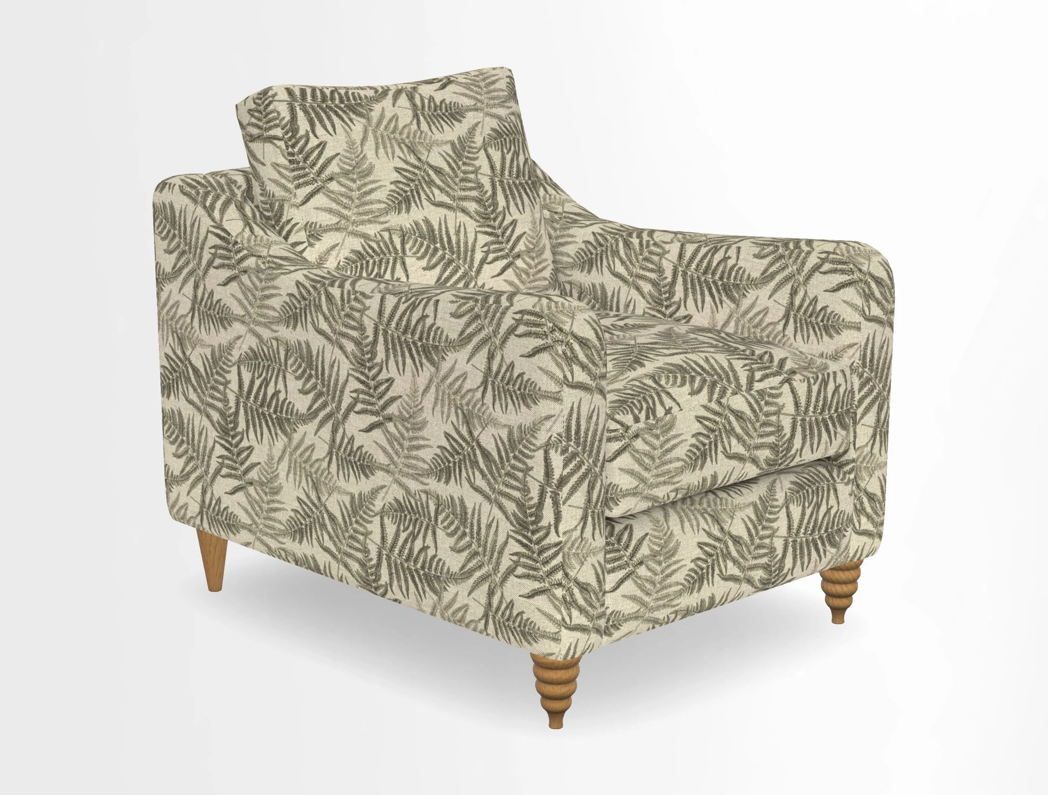 Rye Chair in Two Tone Plain Biscuit