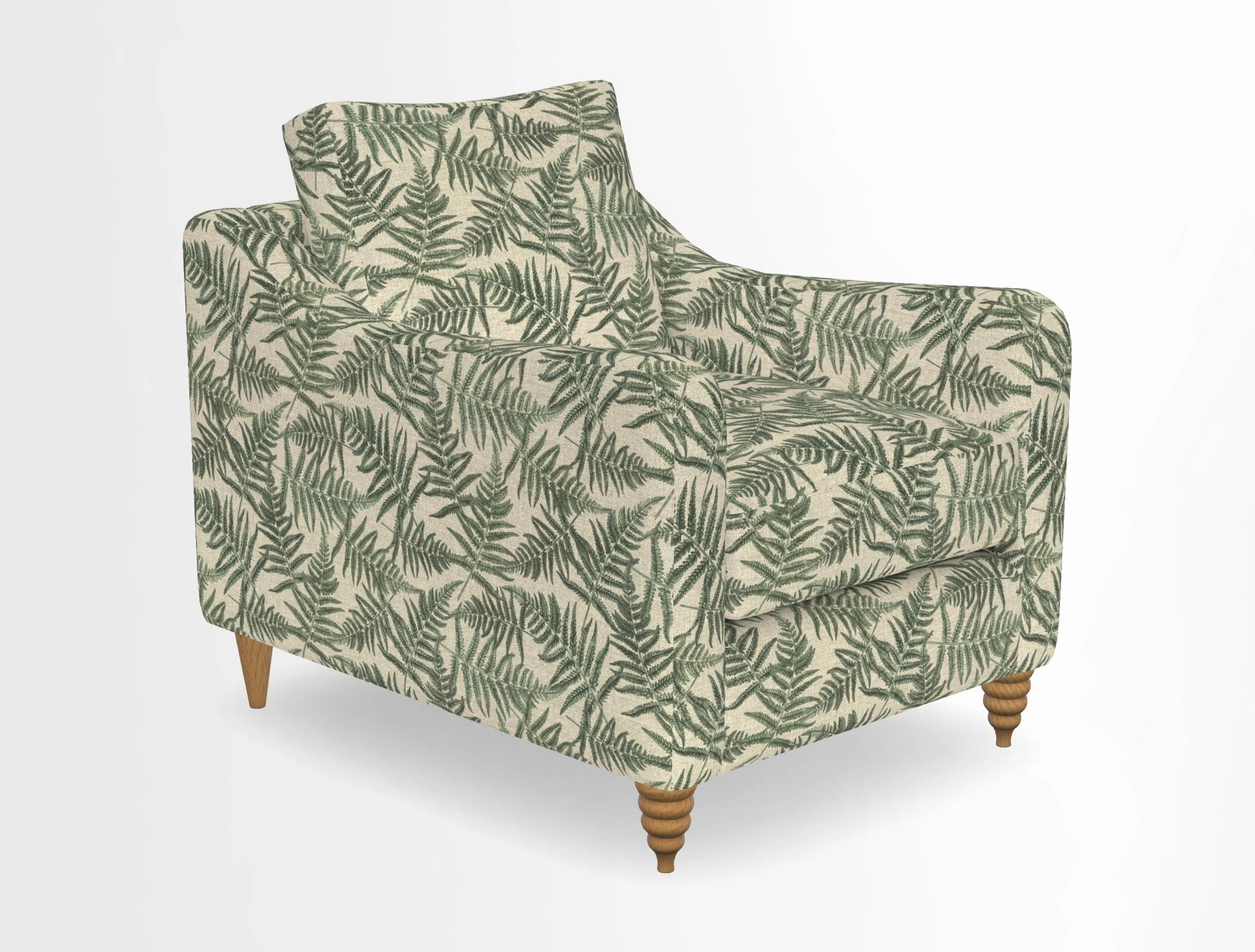 Rye Chair in Two Tone Plain Biscuit
