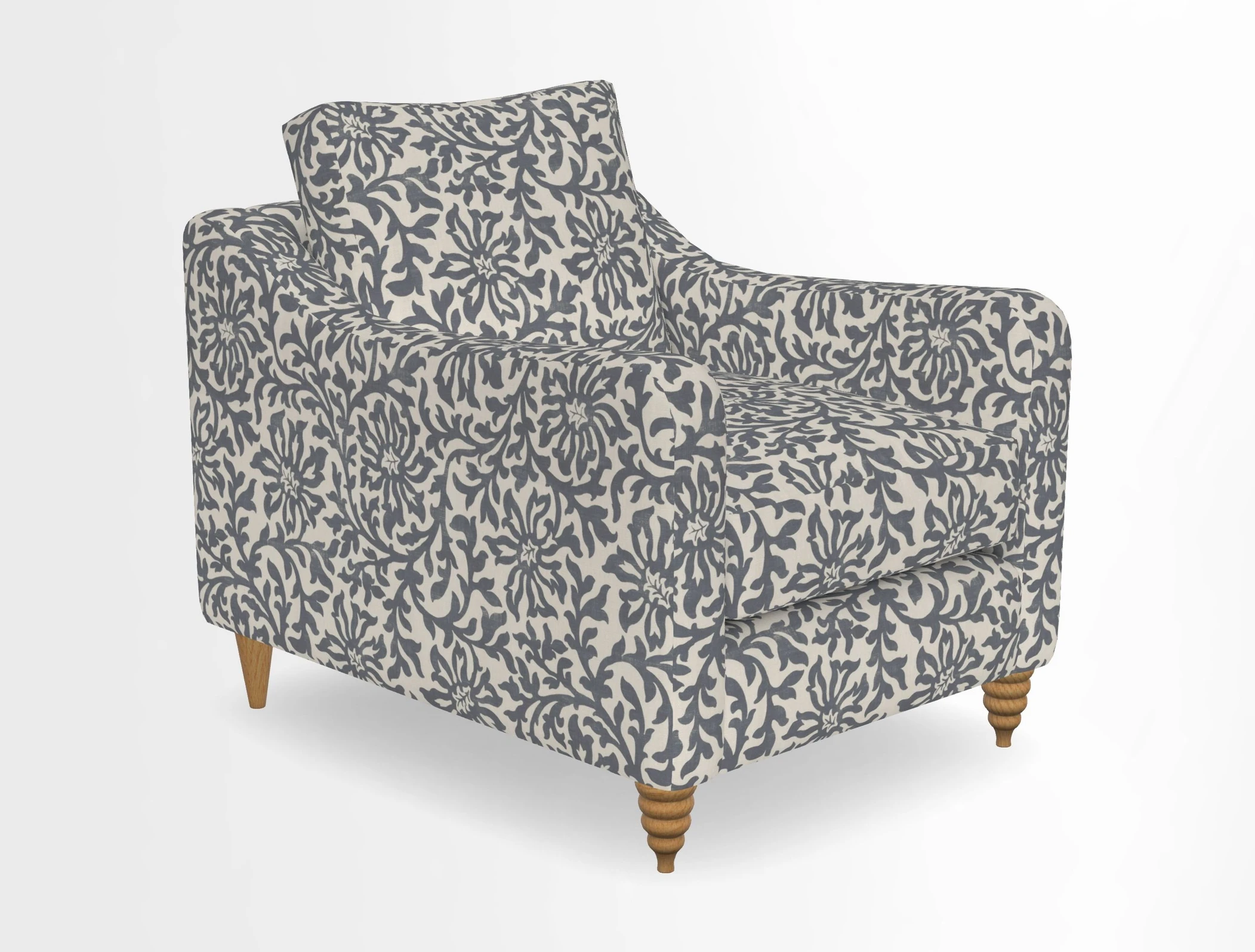 Rye Chair in Two Tone Plain Biscuit