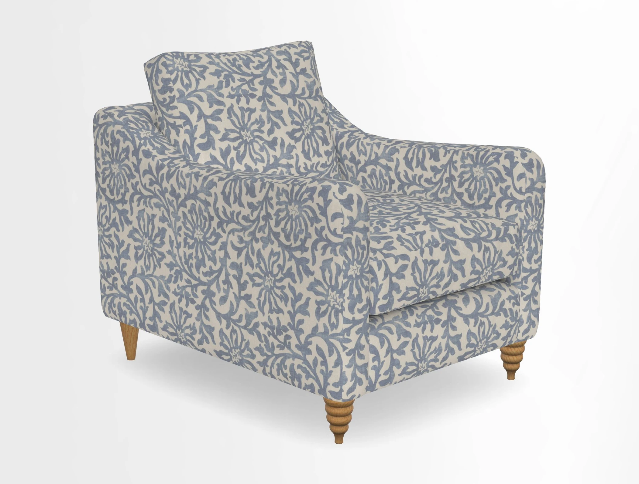 Rye Chair in Two Tone Plain Biscuit
