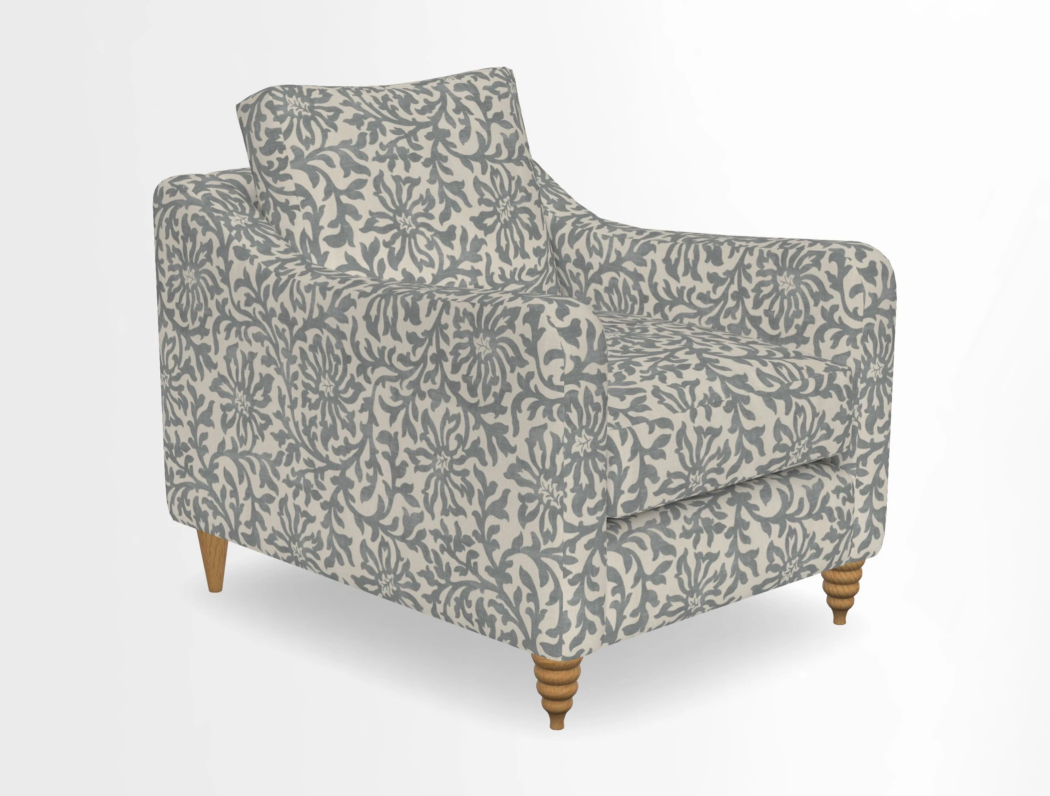 Rye Chair in Two Tone Plain Biscuit