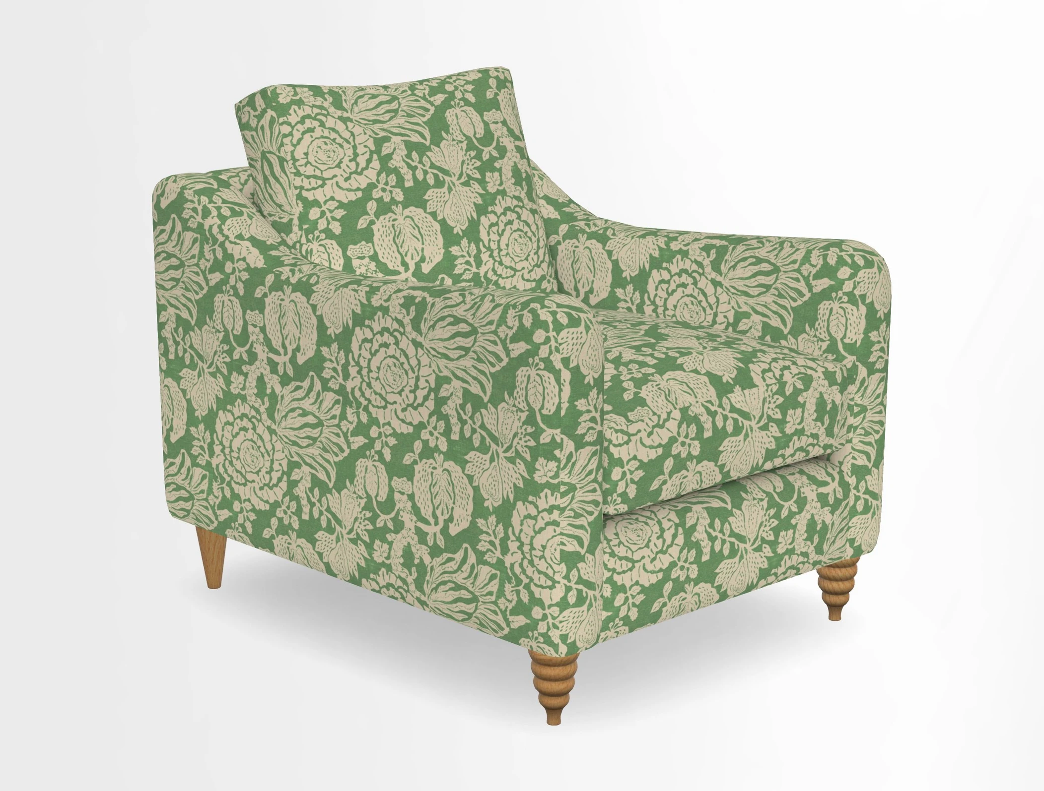 Rye Chair in Two Tone Plain Biscuit
