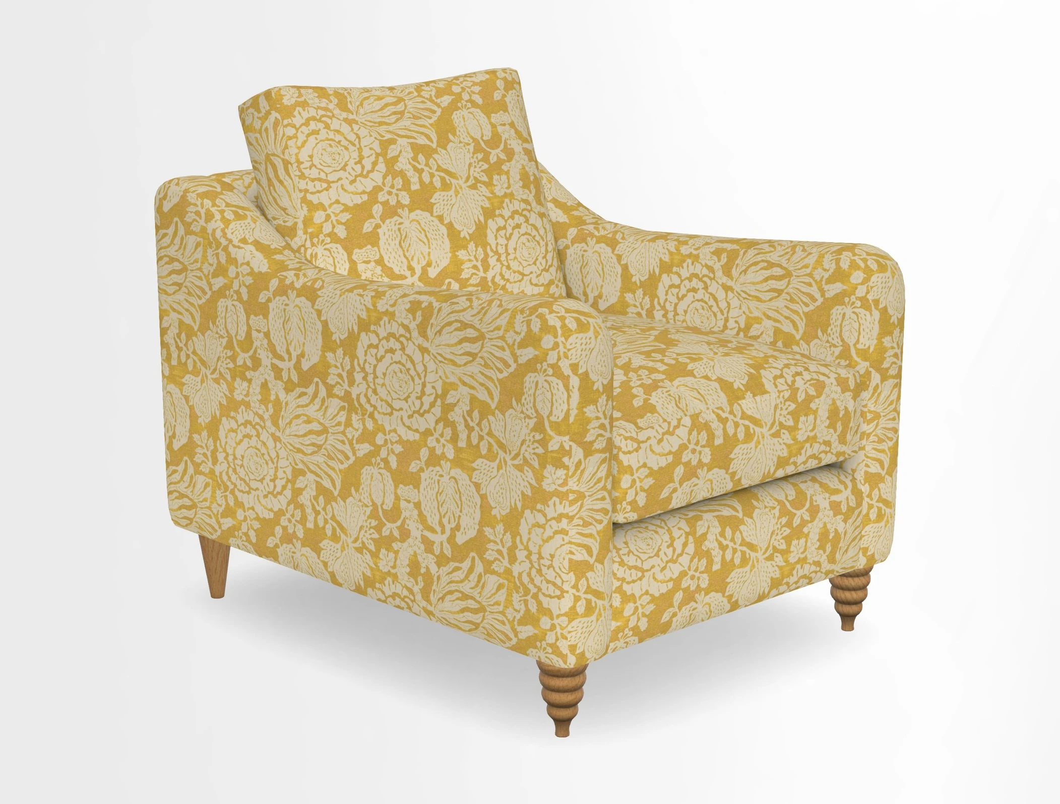Rye Chair in Two Tone Plain Biscuit