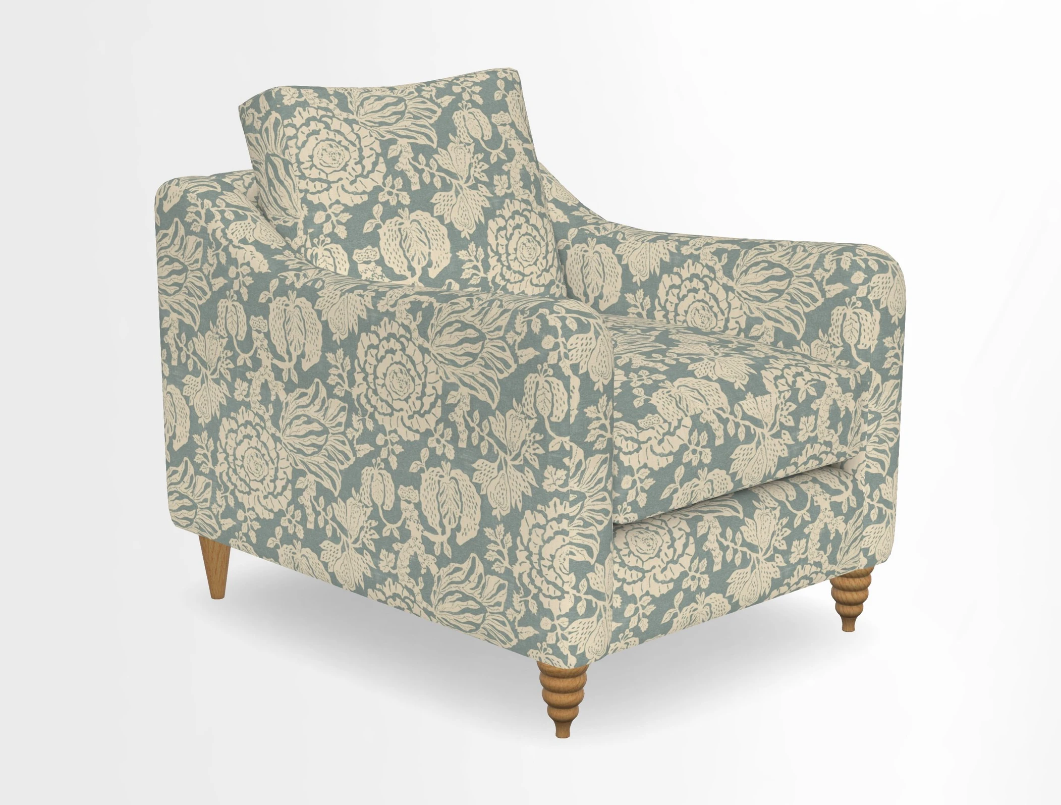 Rye Chair in Two Tone Plain Biscuit