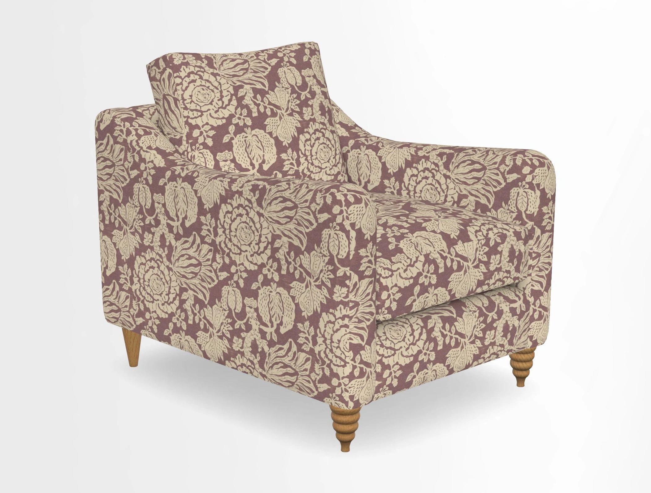 Rye Chair in Two Tone Plain Biscuit