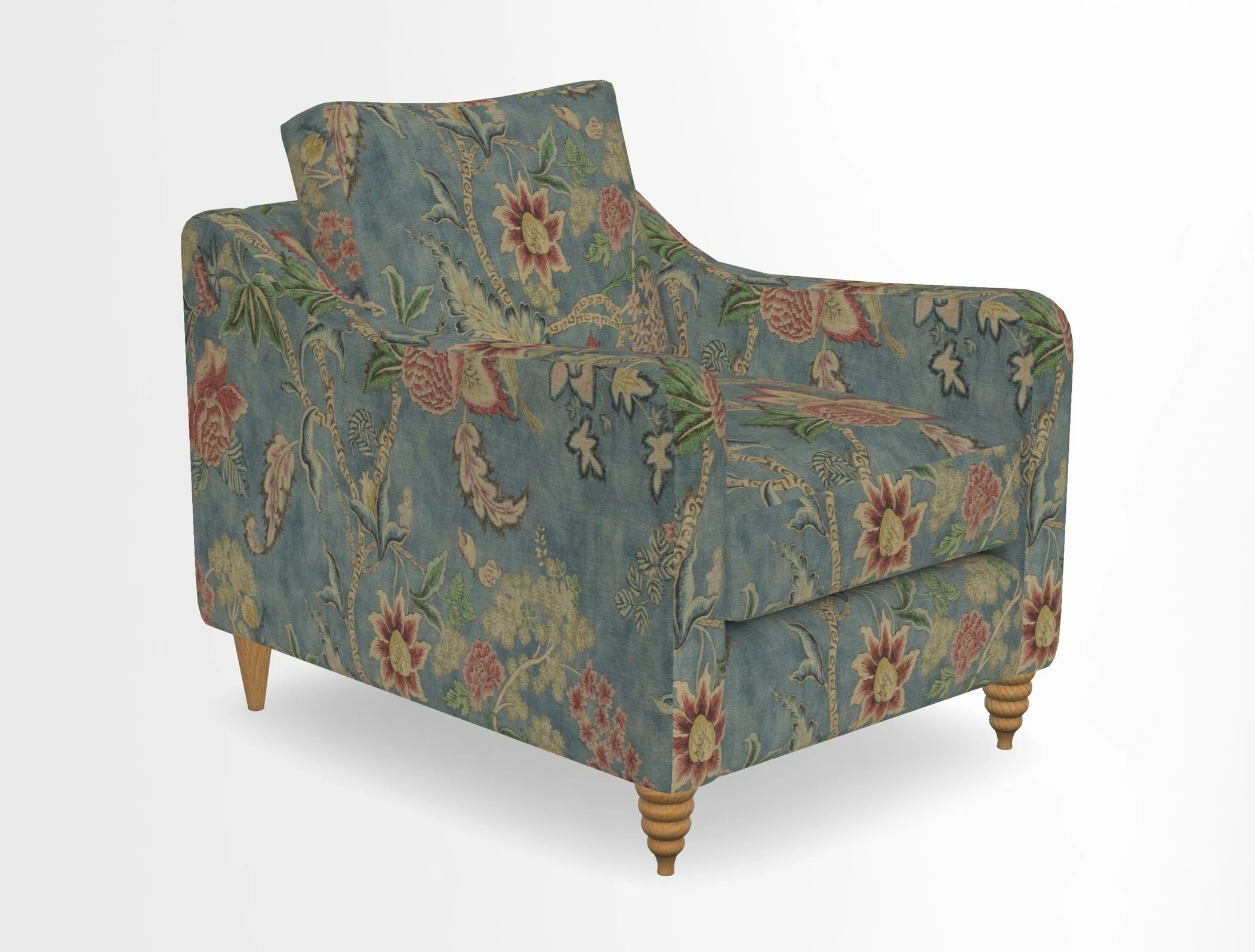 Rye Chair in Two Tone Plain Biscuit