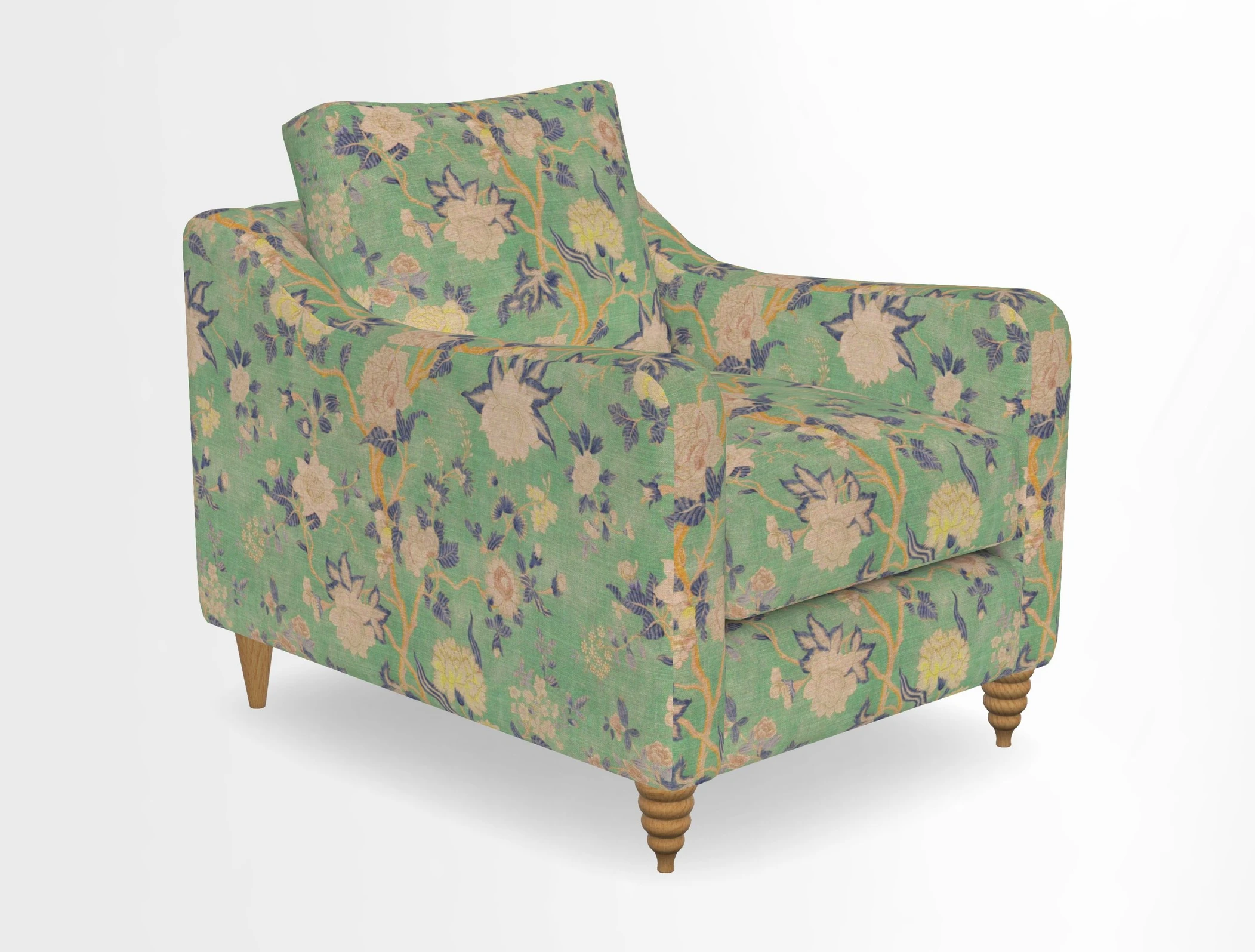 Rye Chair in Two Tone Plain Biscuit