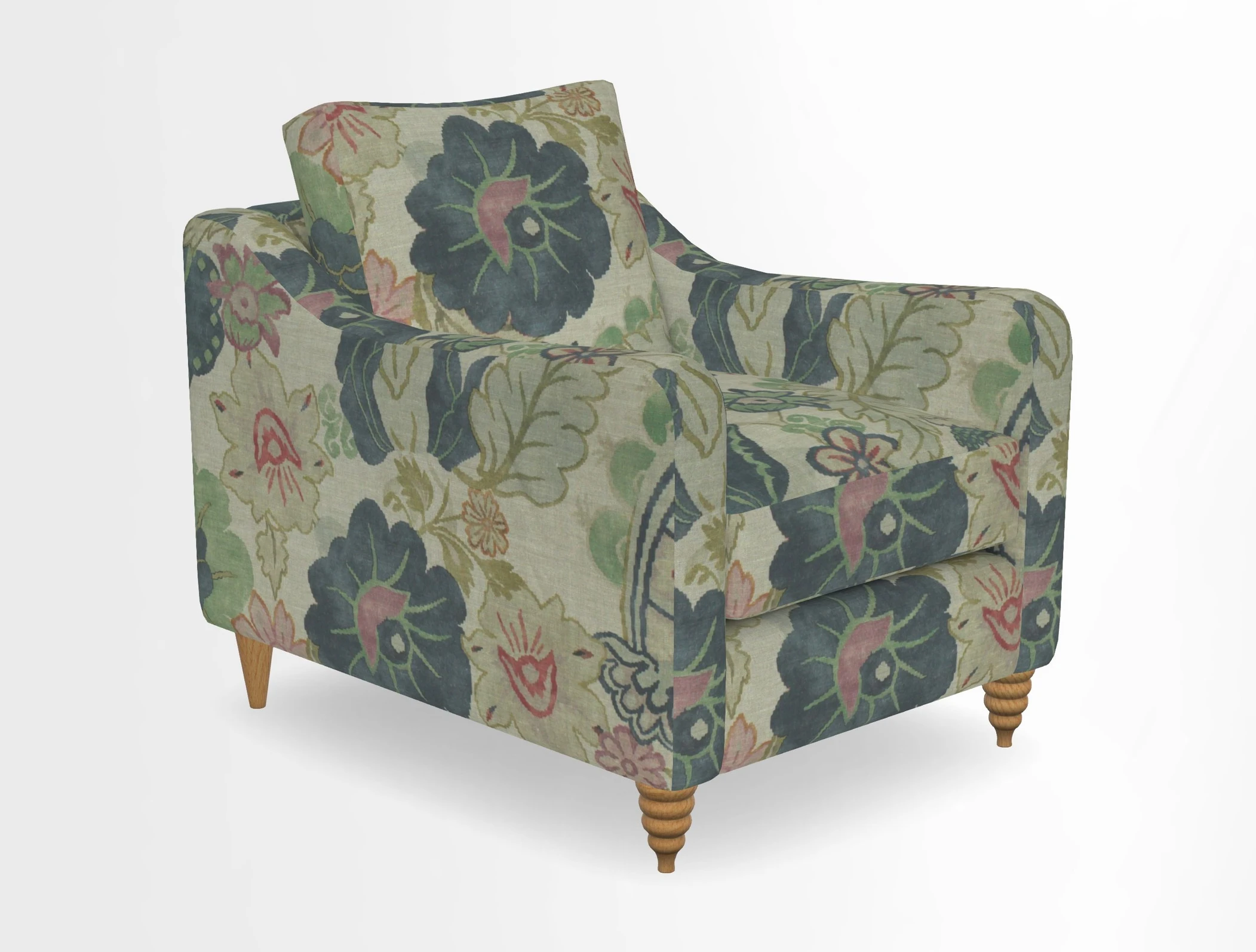 Rye Chair in Two Tone Plain Biscuit