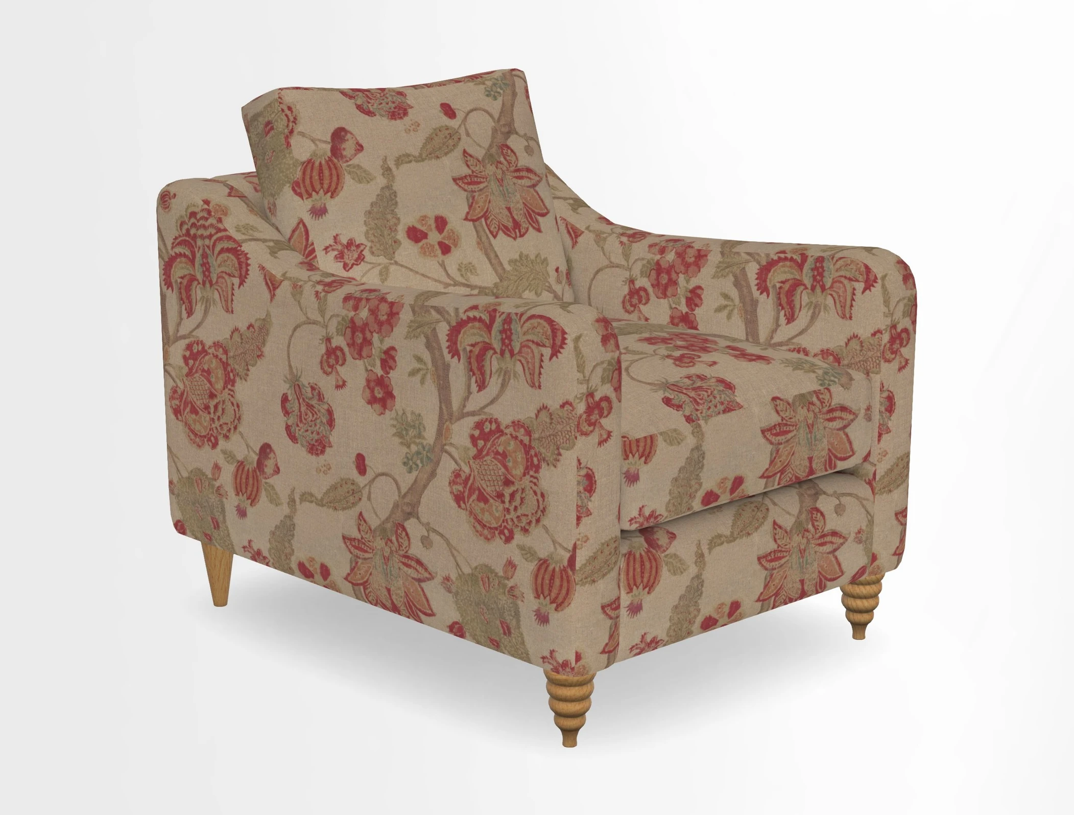 Rye Chair in Two Tone Plain Biscuit