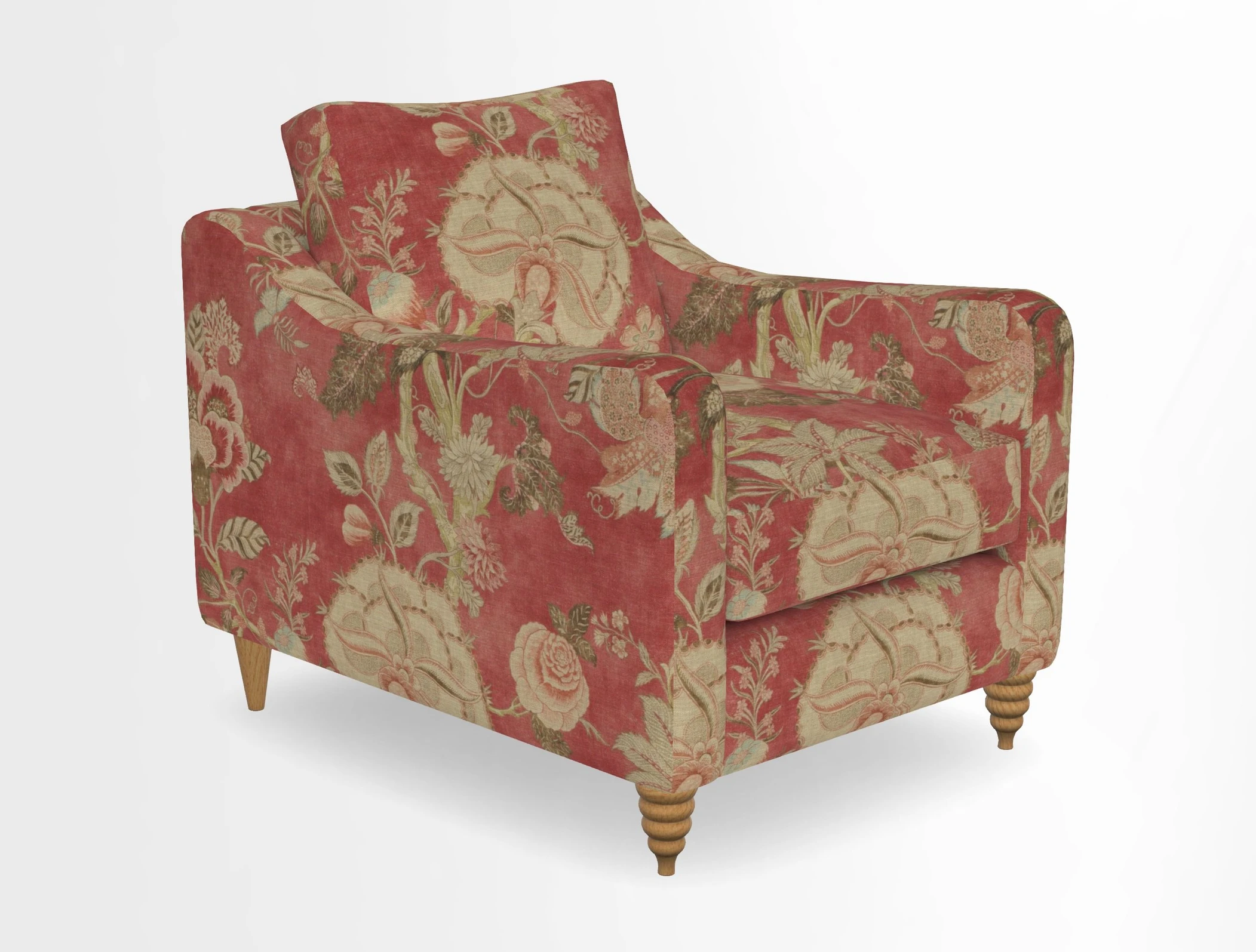 Rye Chair in Two Tone Plain Biscuit
