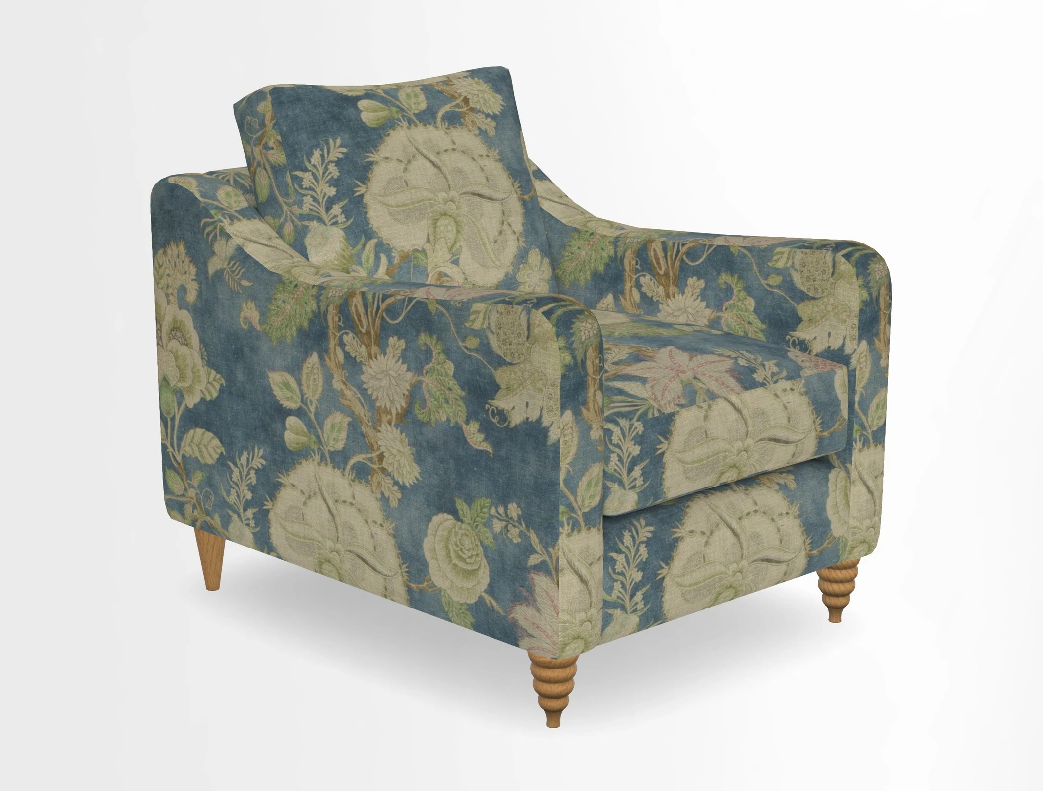 Rye Chair in Two Tone Plain Biscuit