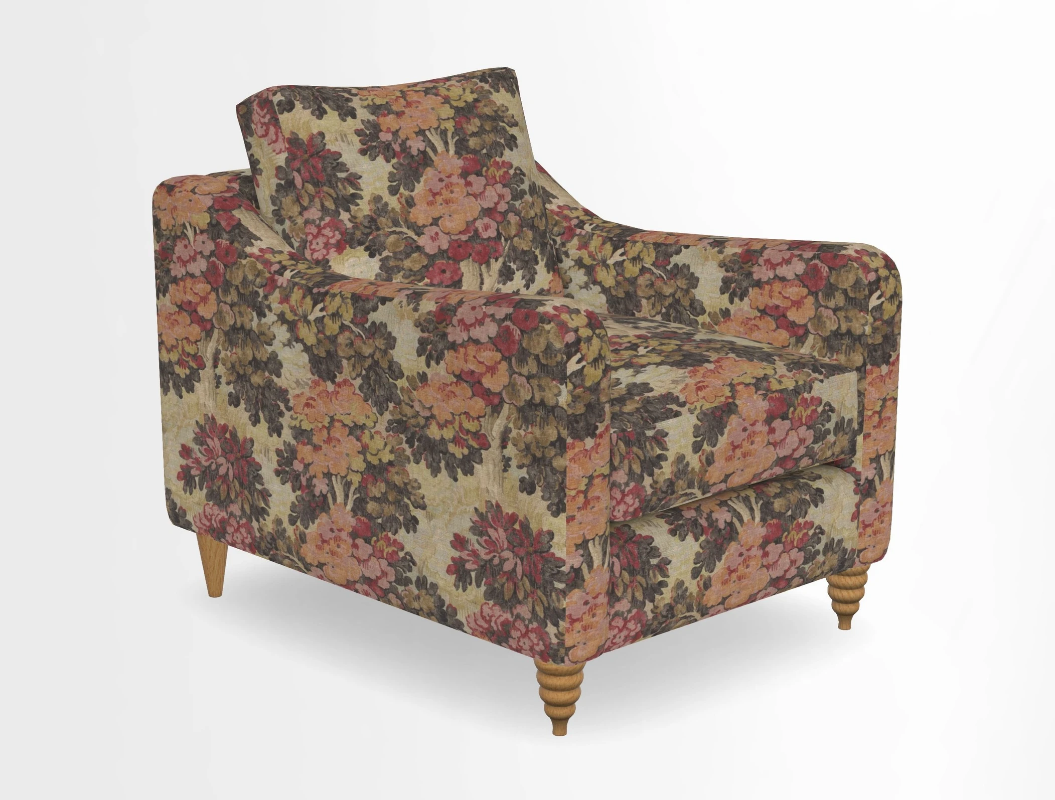 Rye Chair in Two Tone Plain Biscuit