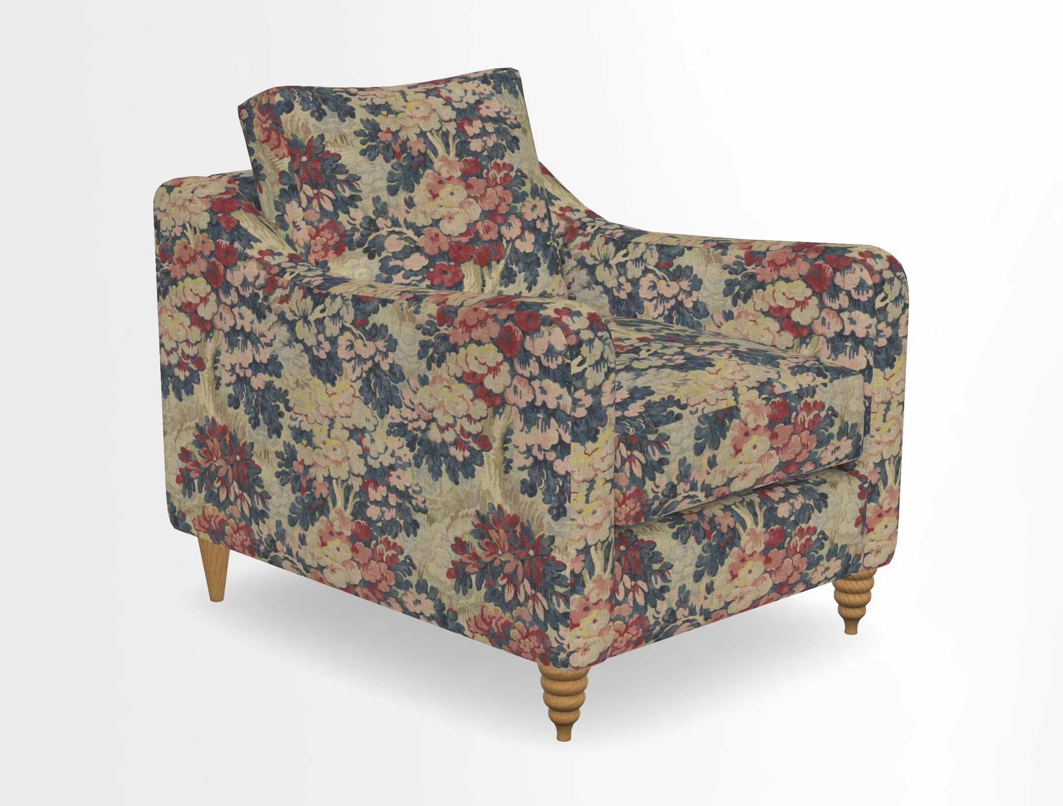 Rye Chair in Two Tone Plain Biscuit