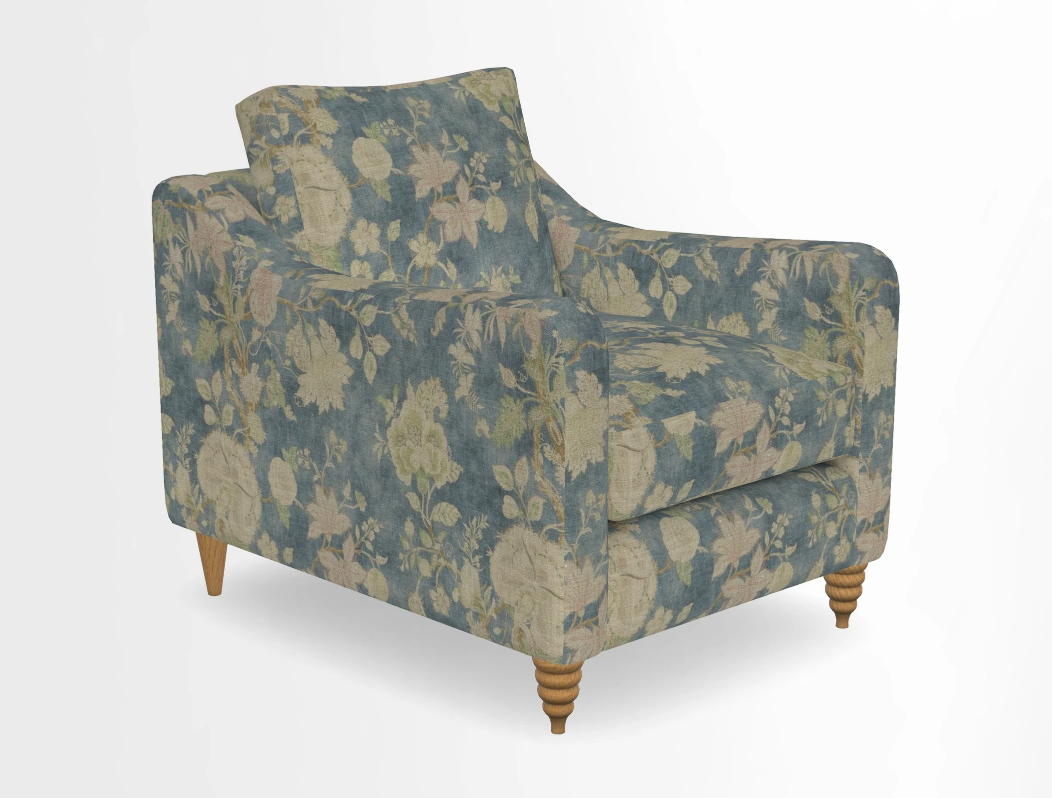 Rye Chair in Two Tone Plain Biscuit