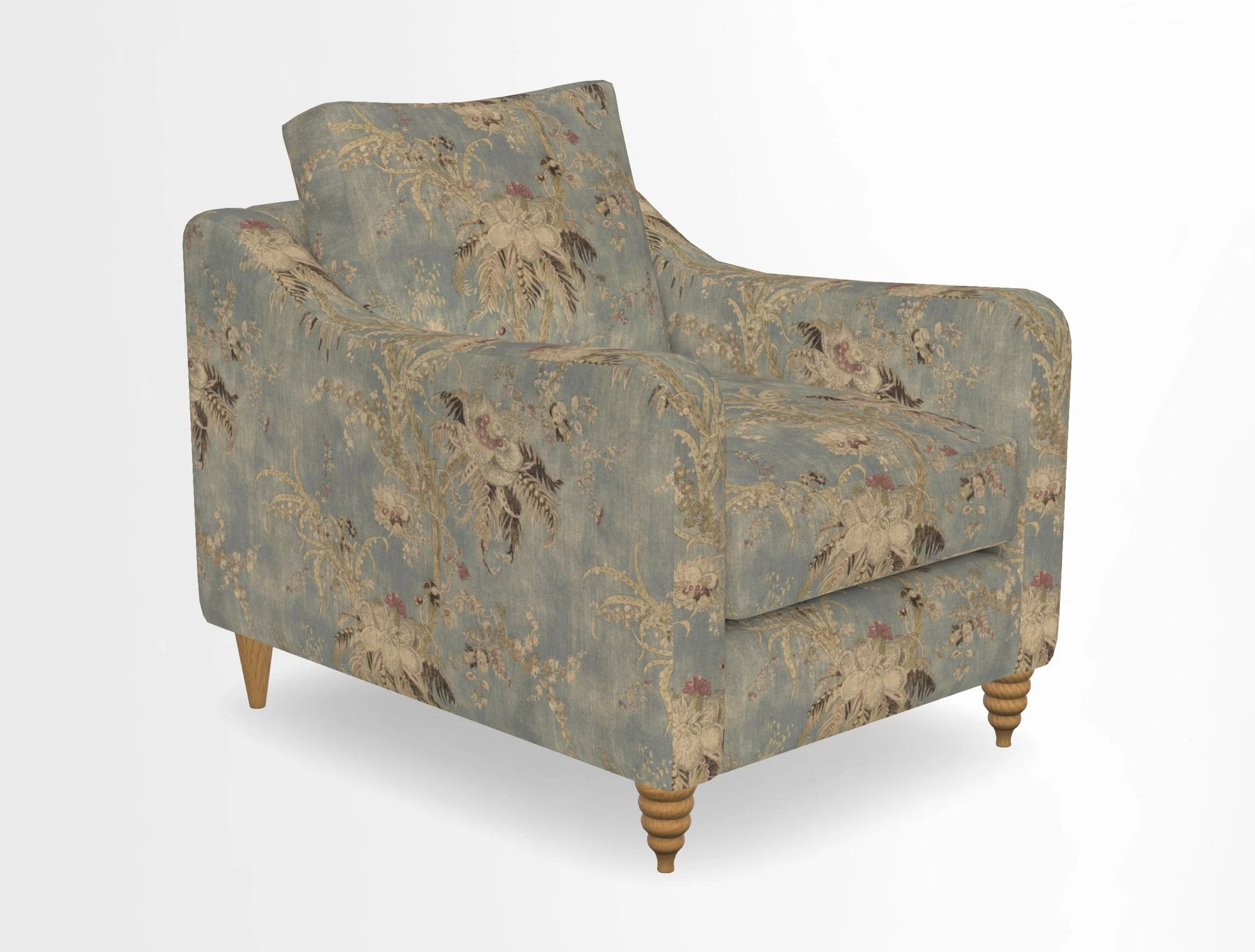 Rye Chair in Two Tone Plain Biscuit