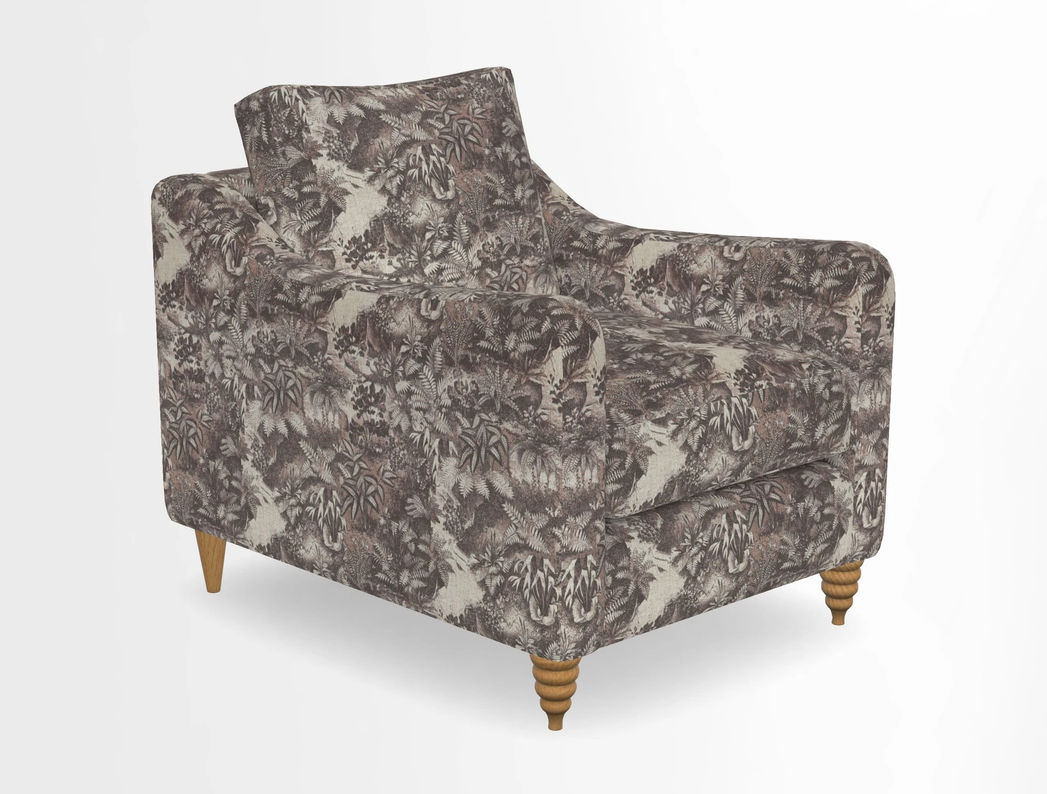 Rye Chair in Two Tone Plain Biscuit