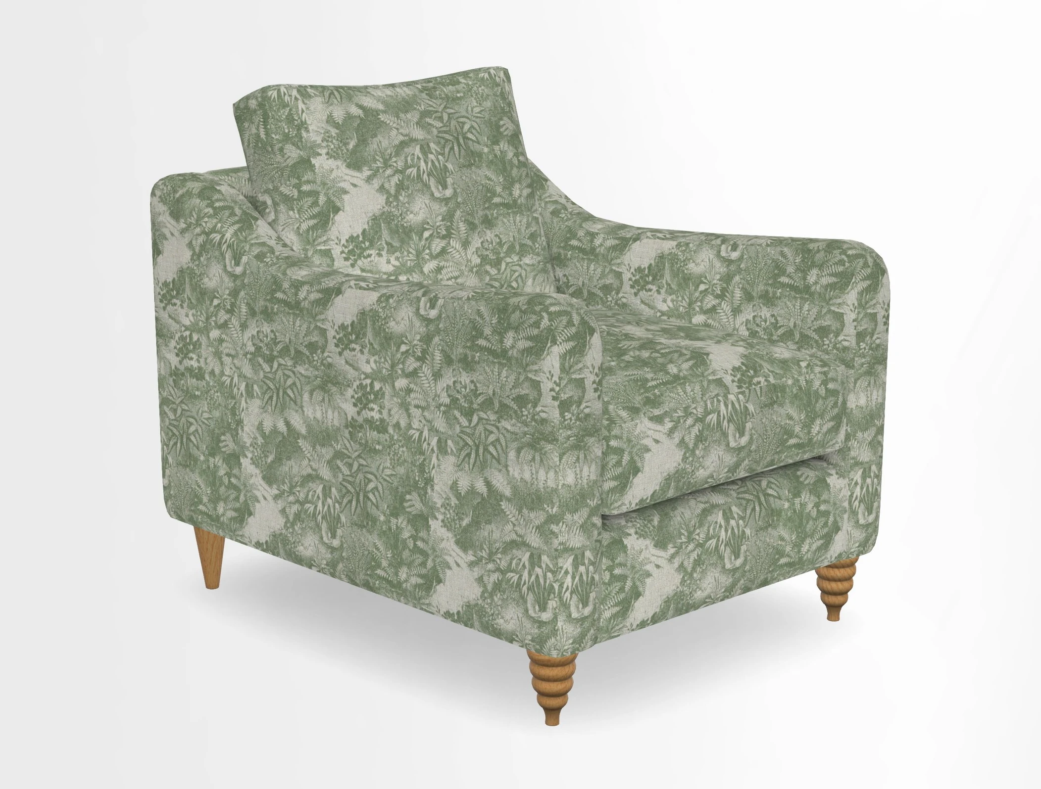 Rye Chair in Two Tone Plain Biscuit