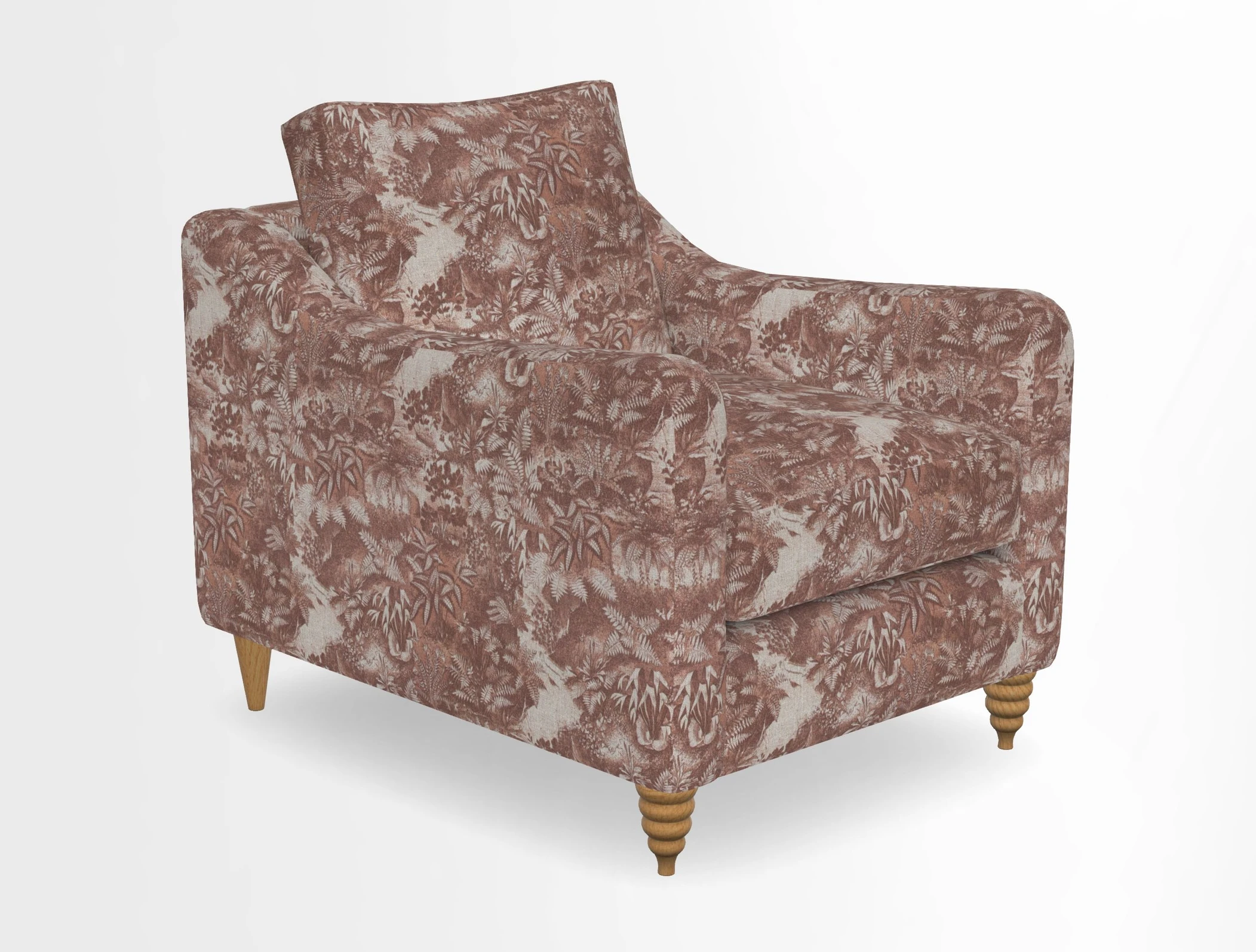 Rye Chair in Two Tone Plain Biscuit