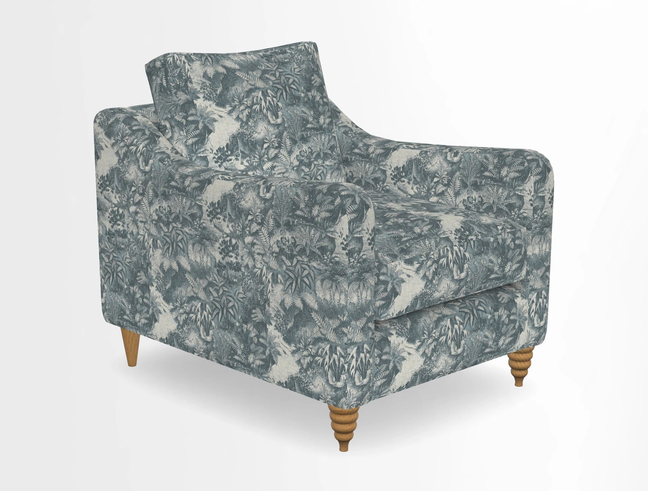 Rye Chair in Two Tone Plain Biscuit