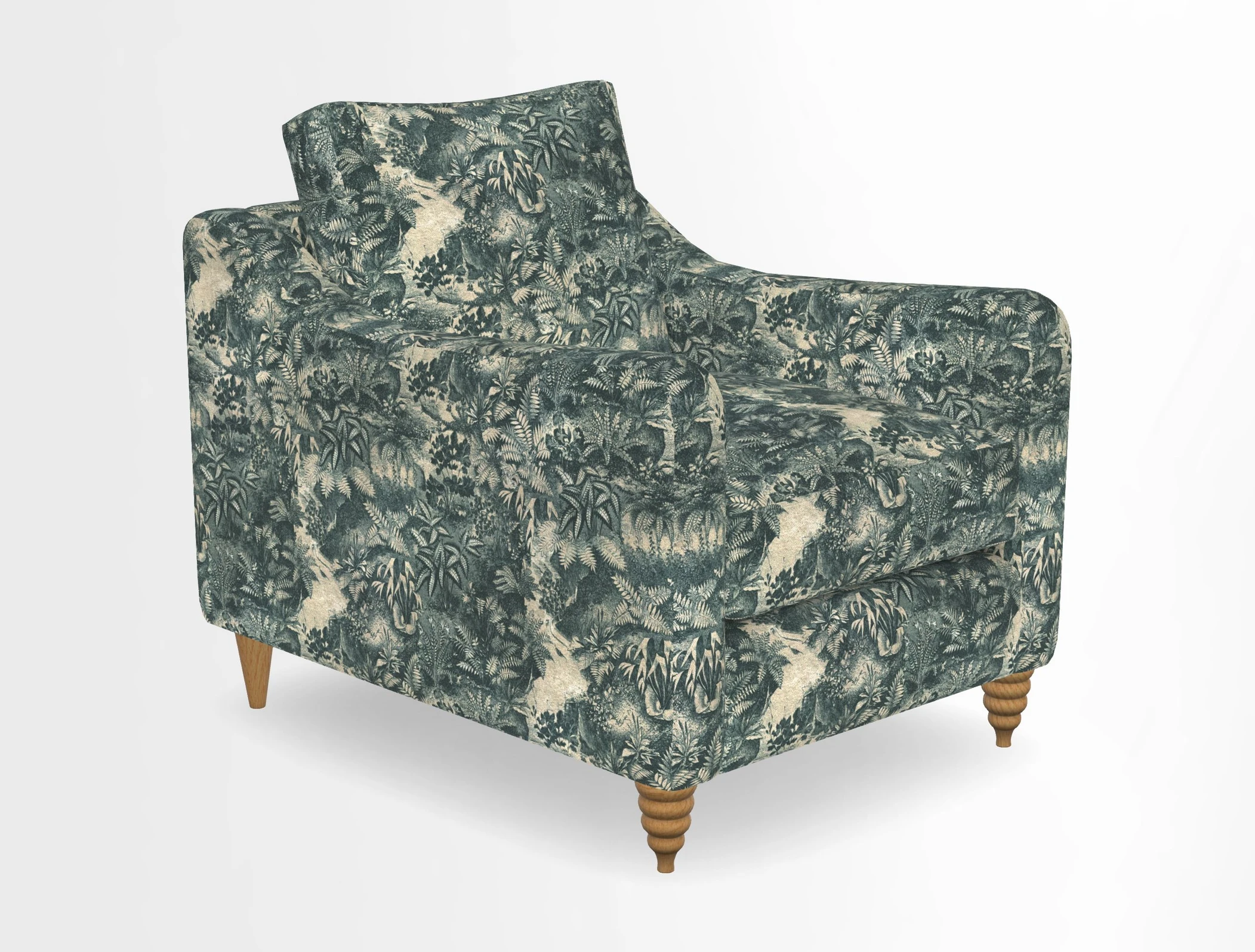 Rye Chair in Two Tone Plain Biscuit