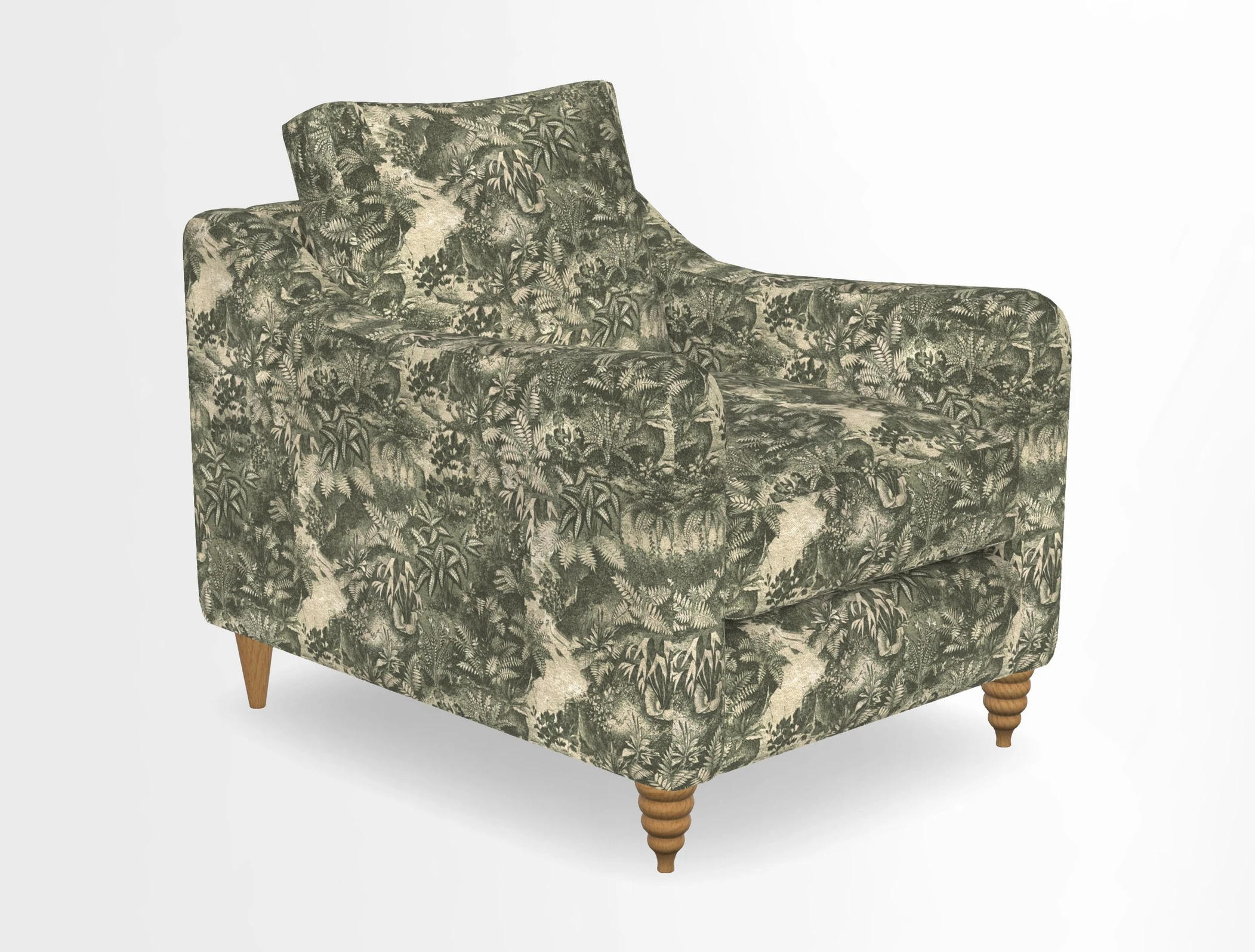 Rye Chair in Two Tone Plain Biscuit