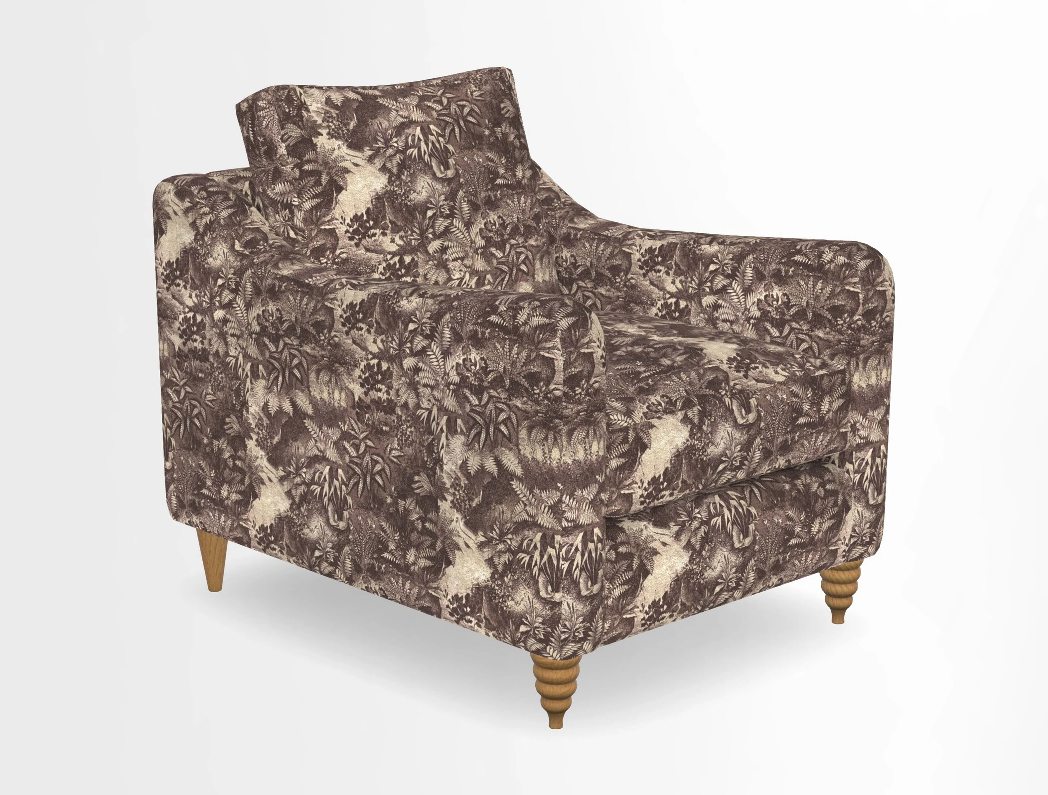 Rye Chair in Two Tone Plain Biscuit
