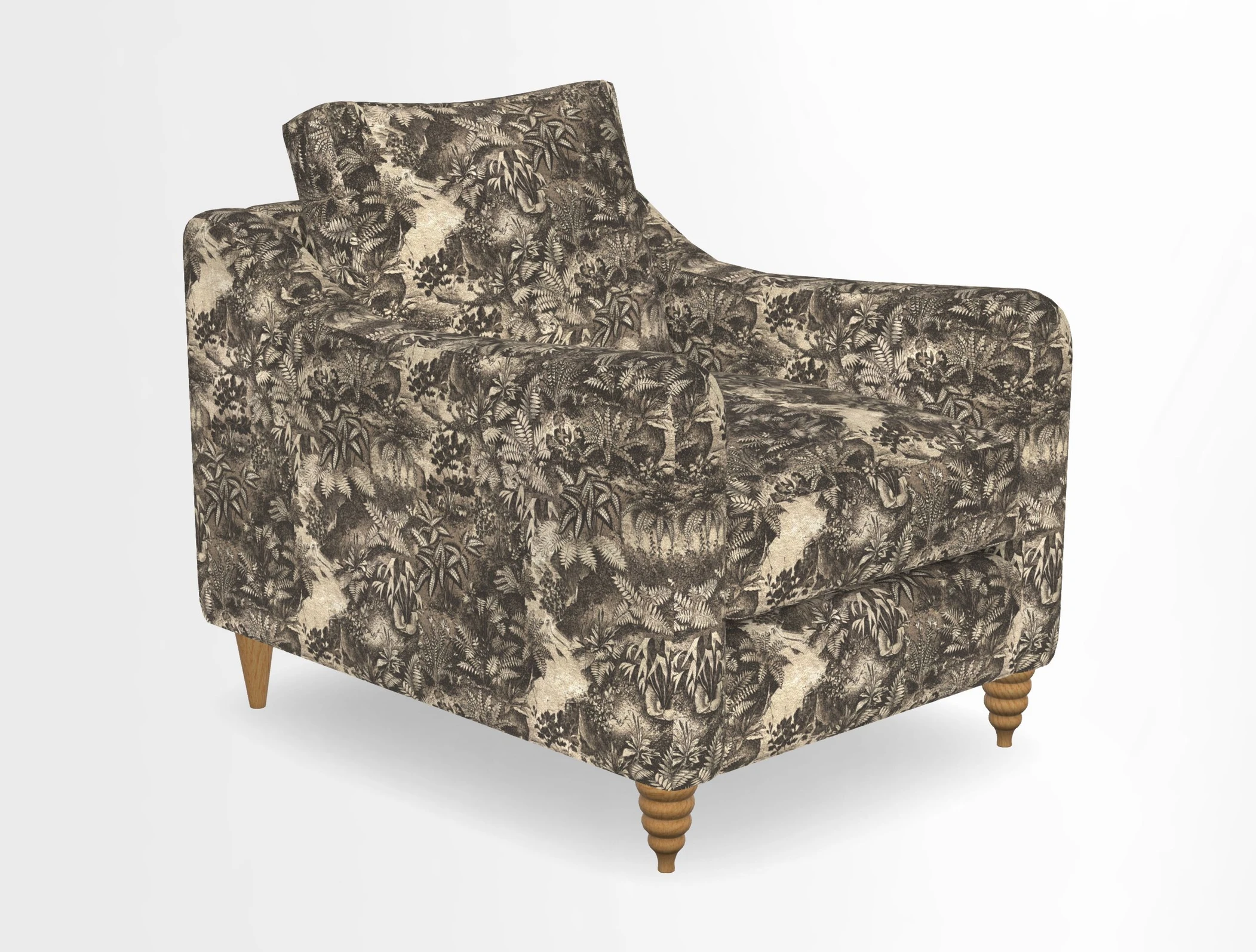 Rye Chair in Two Tone Plain Biscuit