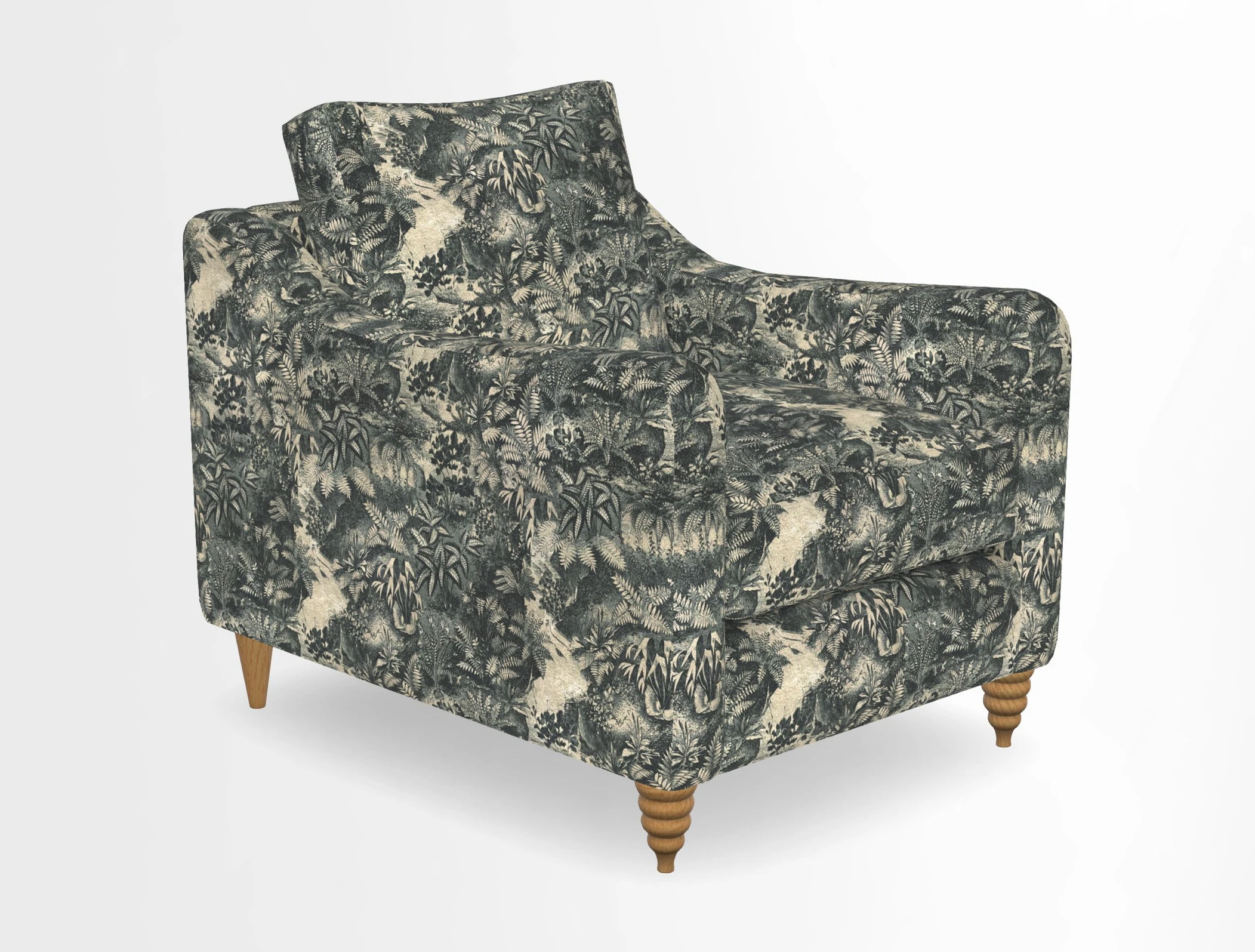 Rye Chair in Two Tone Plain Biscuit