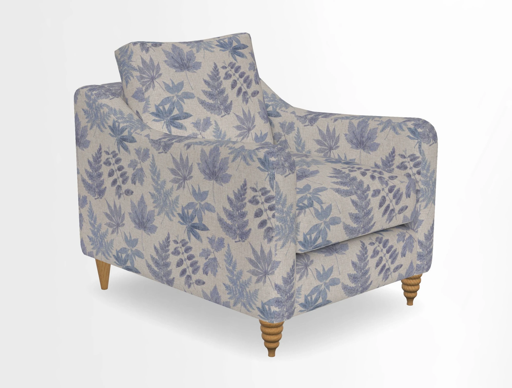 Rye Chair in Two Tone Plain Biscuit