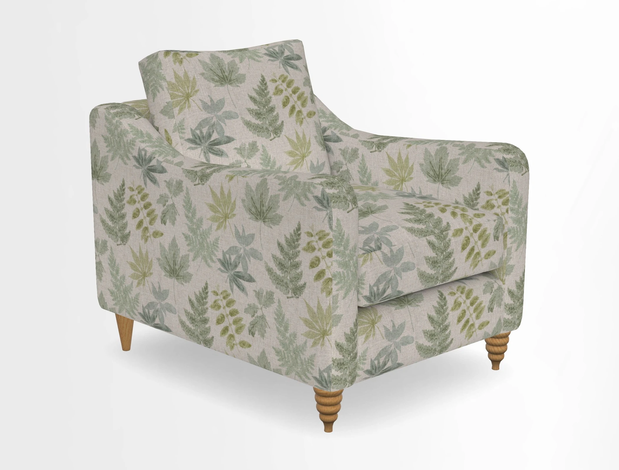 Rye Chair in Two Tone Plain Biscuit