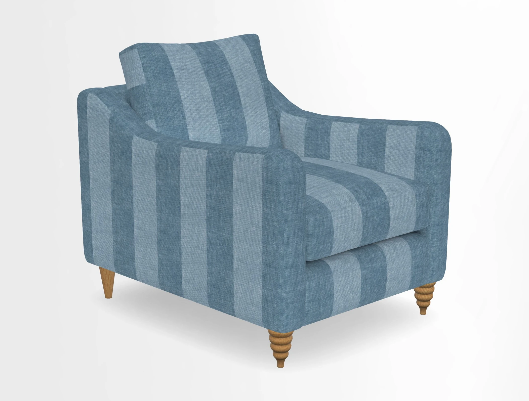 Rye Chair in Two Tone Plain Biscuit