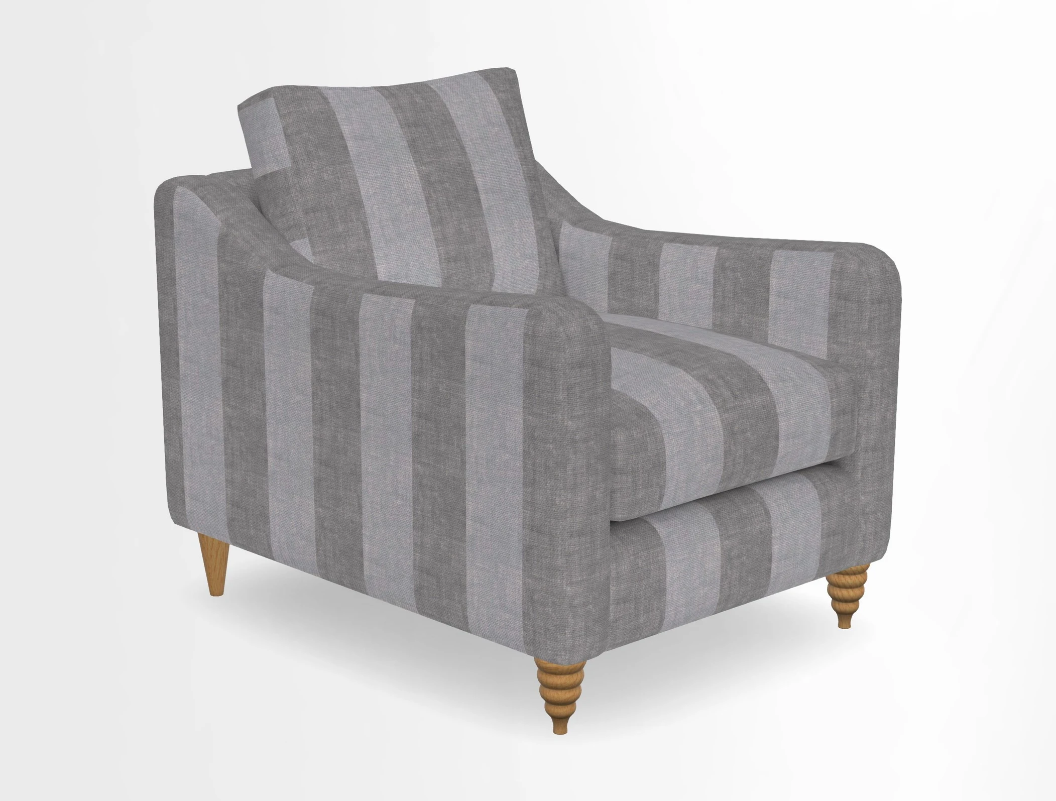 Rye Chair in Two Tone Plain Biscuit
