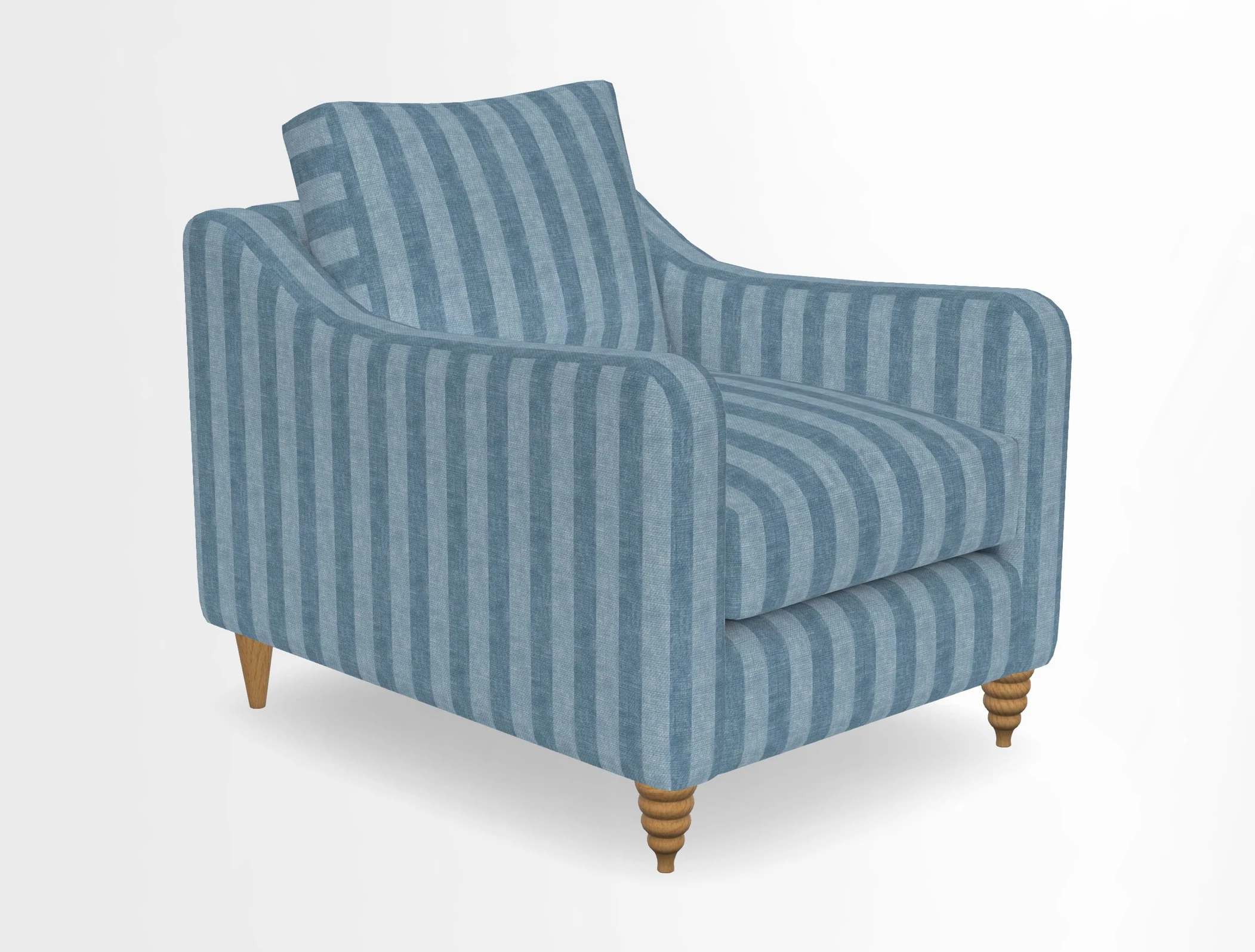 Rye Chair in Two Tone Plain Biscuit