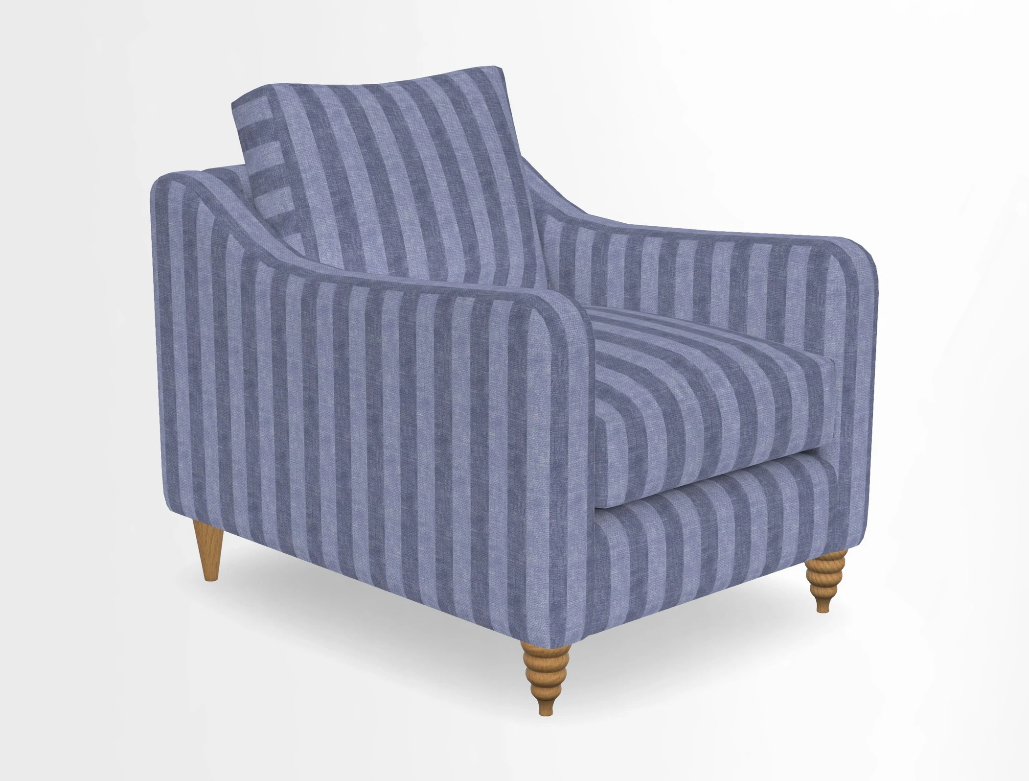 Rye Chair in Two Tone Plain Biscuit