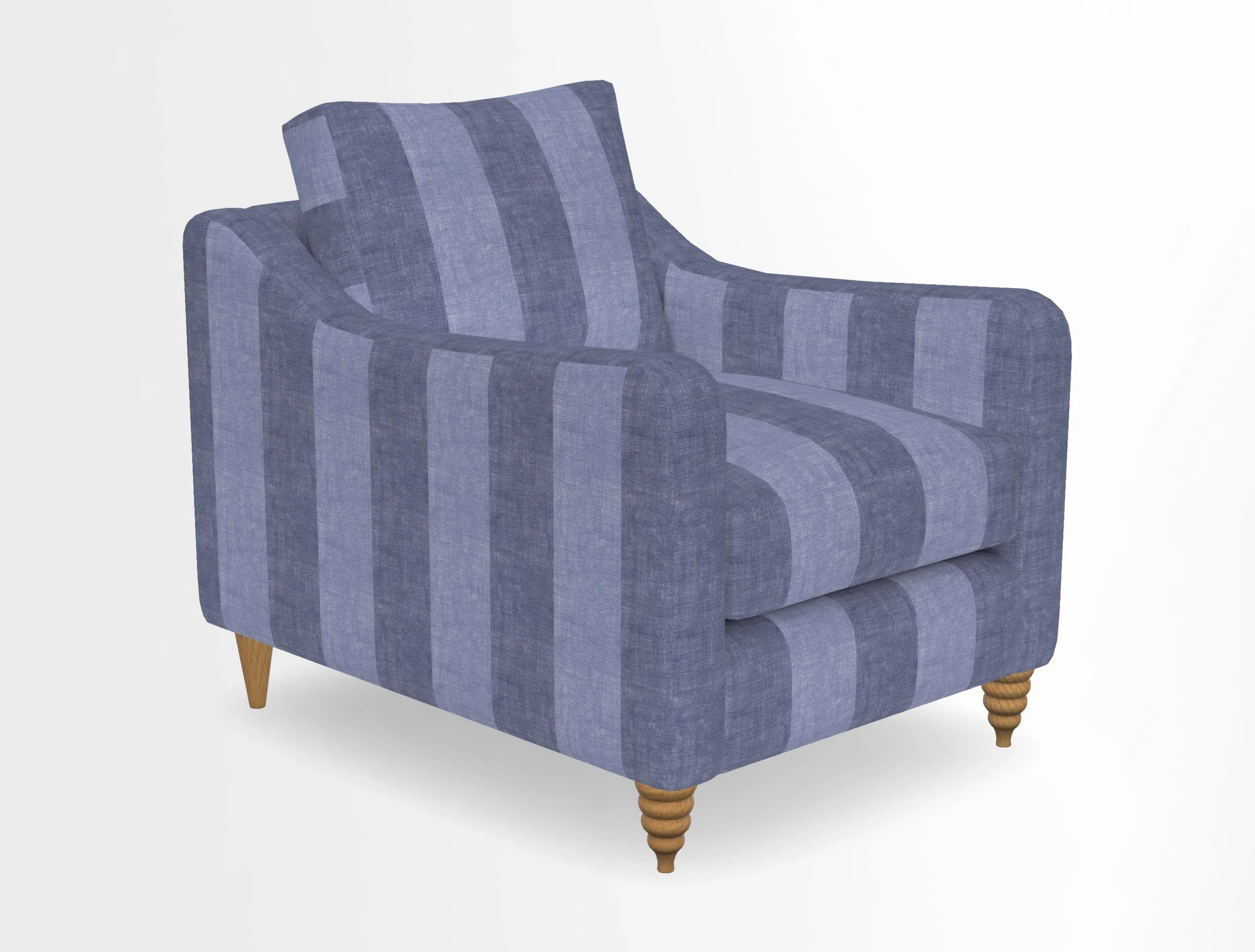 Rye Chair in Two Tone Plain Biscuit